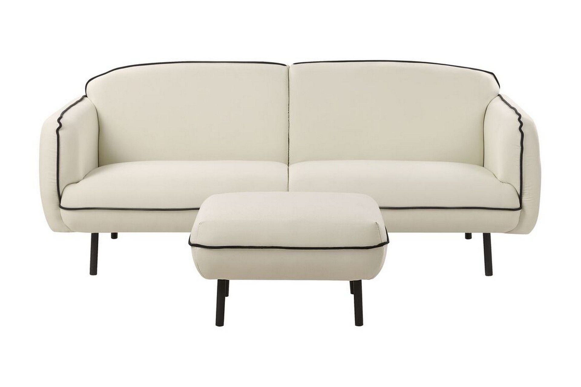 Balint Soffa 3-sits - Beige/Svart
