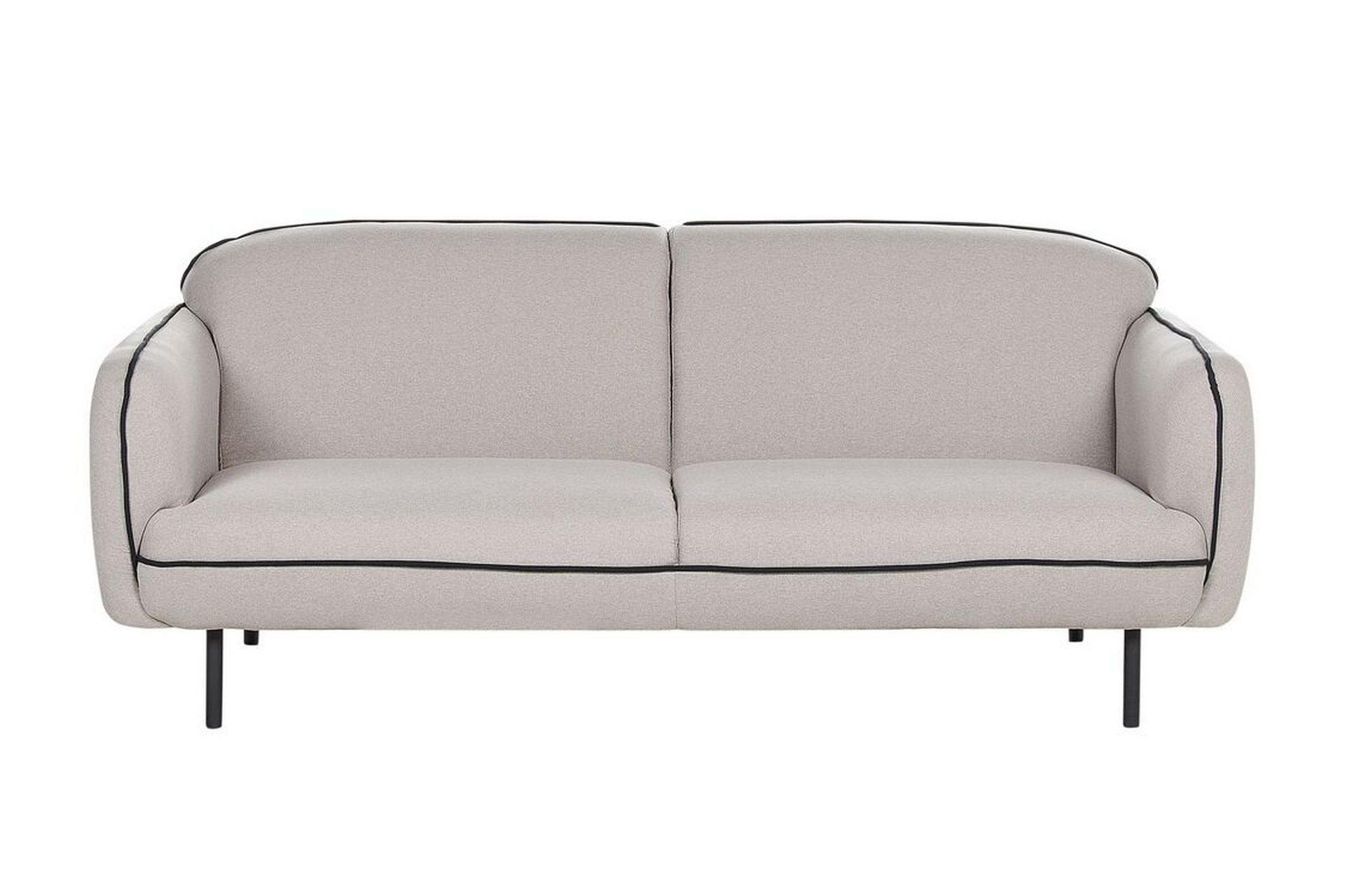 Balint Soffa 3-sits - Gr&aring;/Svart