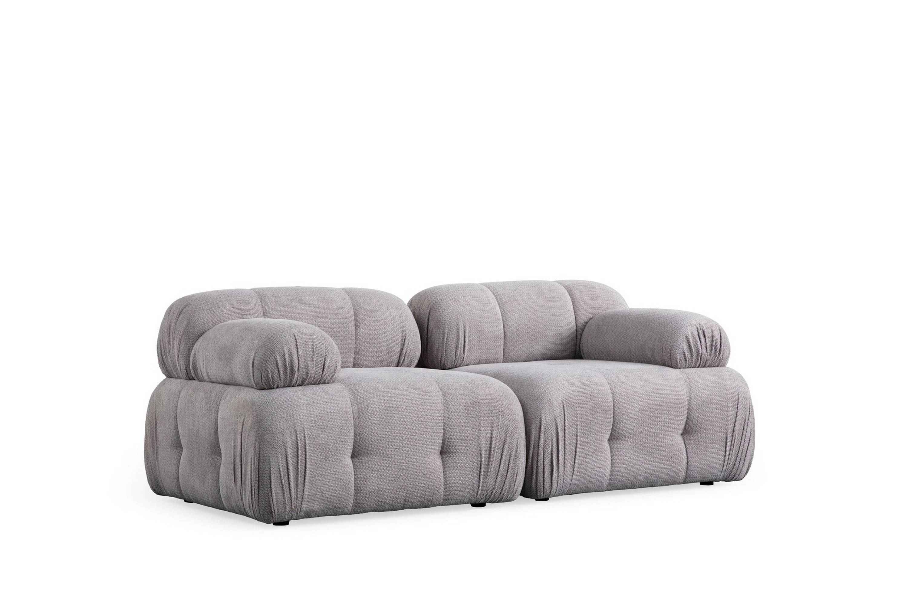 Bengul Soffa 2-sits Ljusgrå