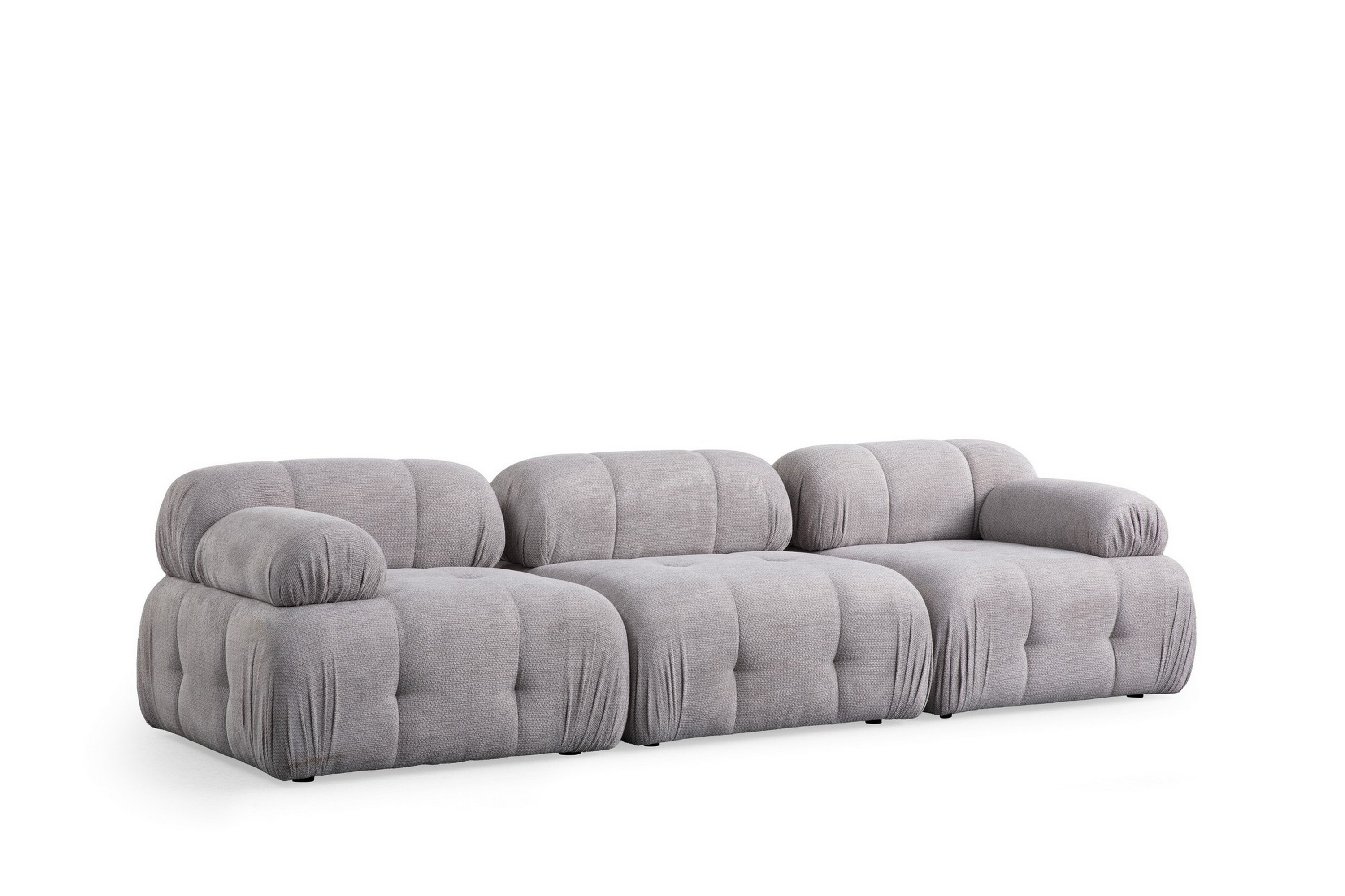 Bengul Soffa 3-sits Ljusgrå