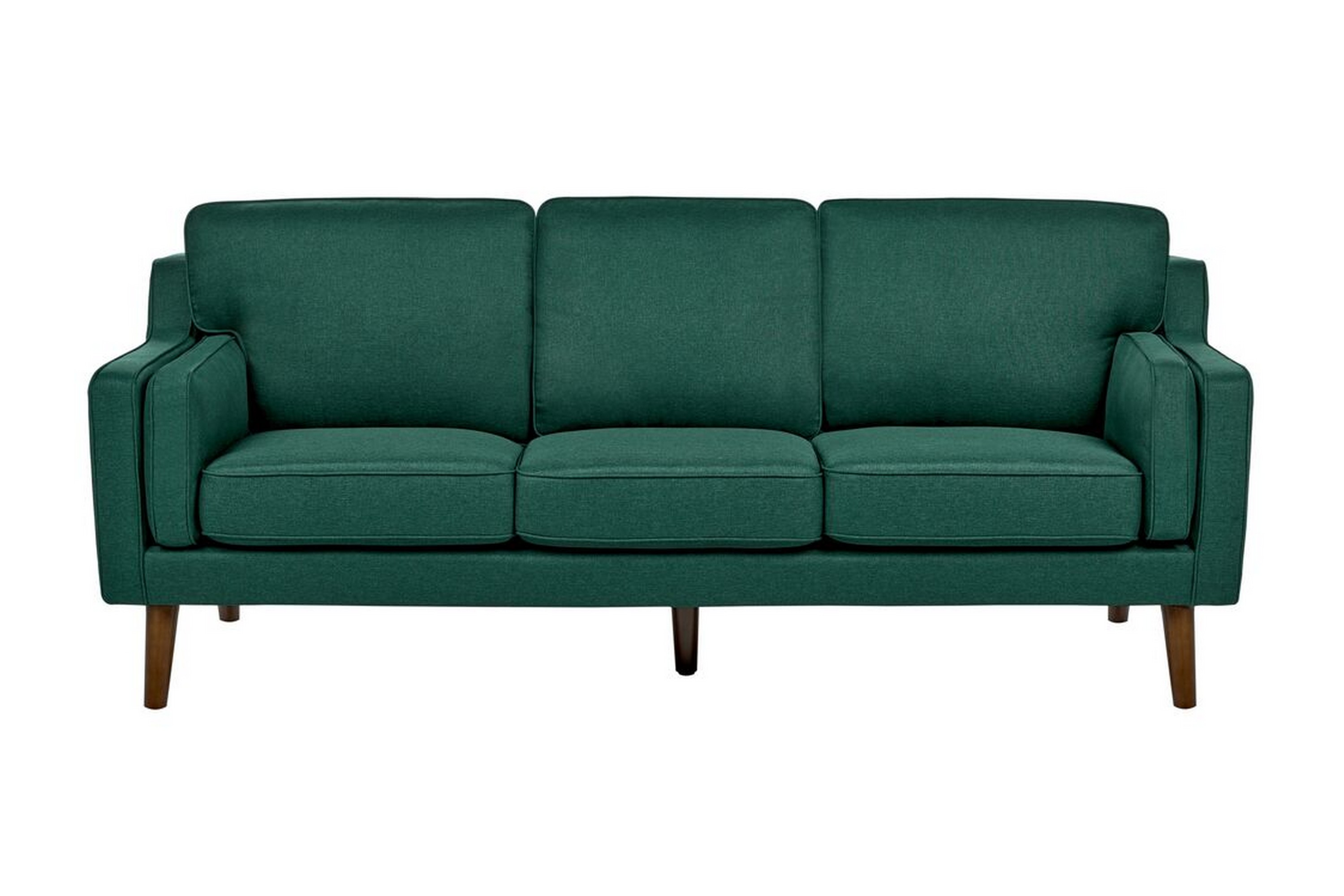 Bertha Soffa 3-sits Grön/Ljust trä