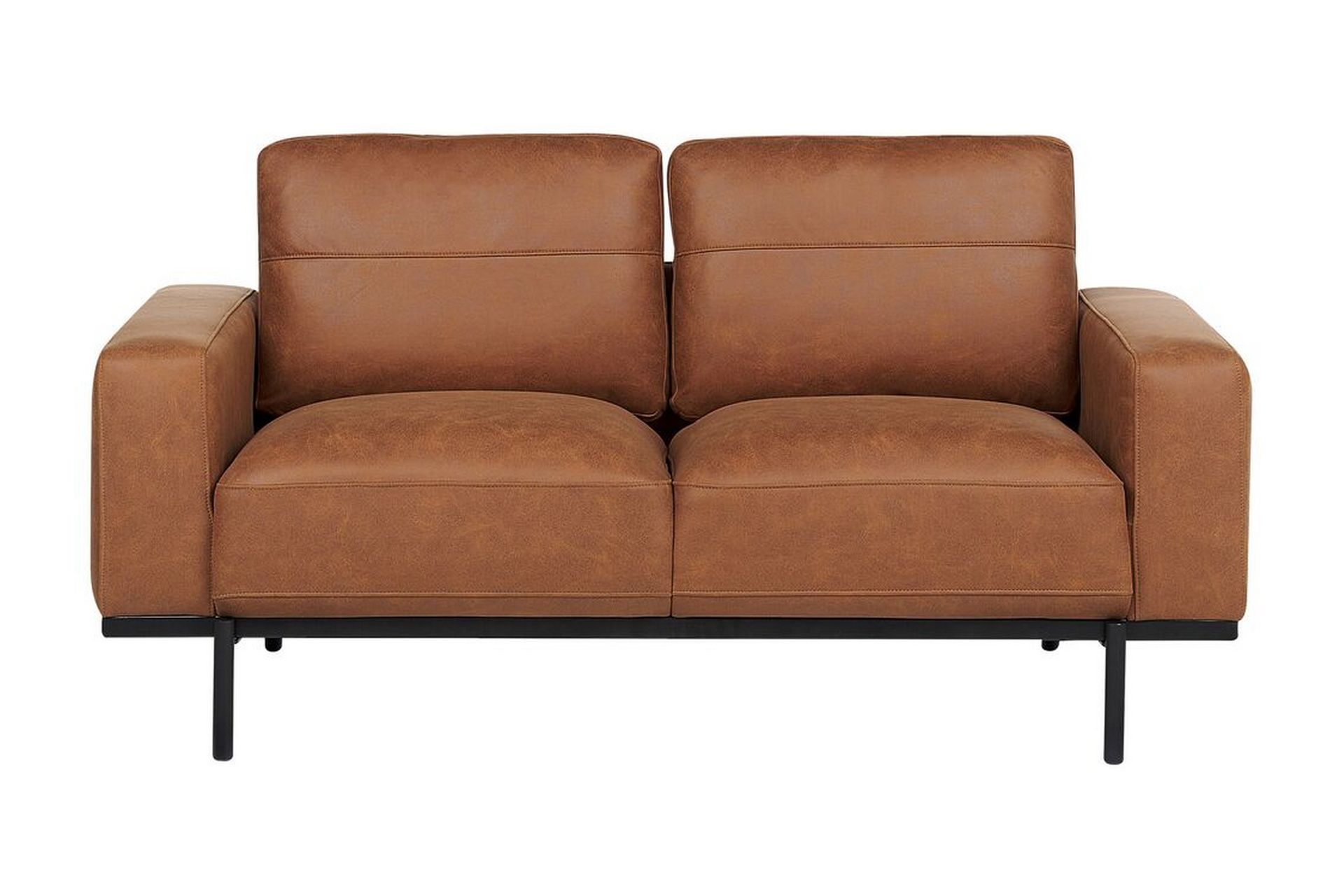 Bruna Soffa 2-sits - Brun