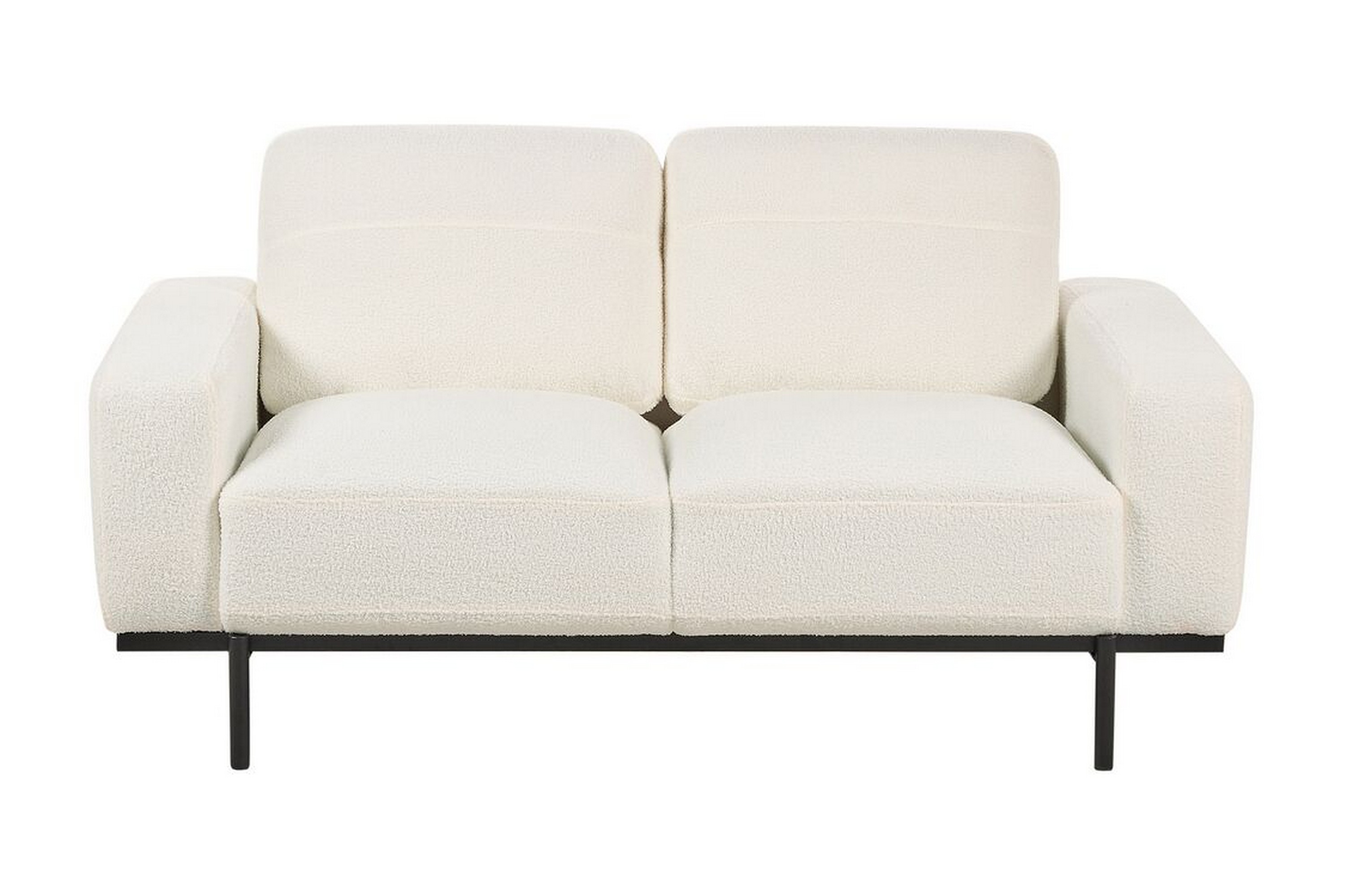 Bruna Soffa 2-sits Vit/Svart