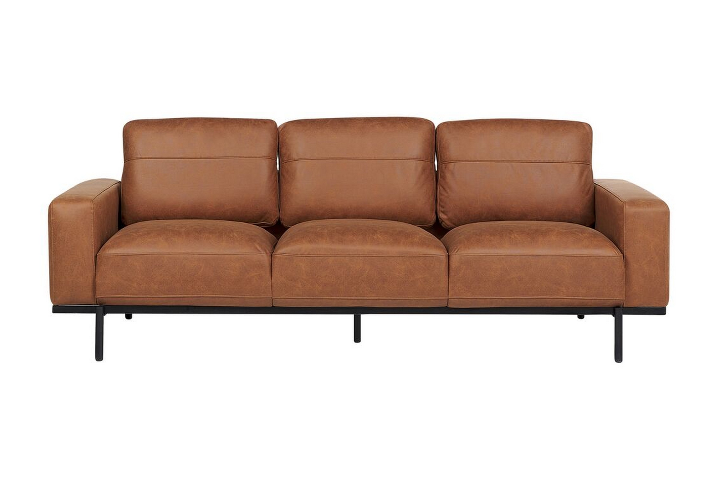Bruna Soffa 3-sits Brun