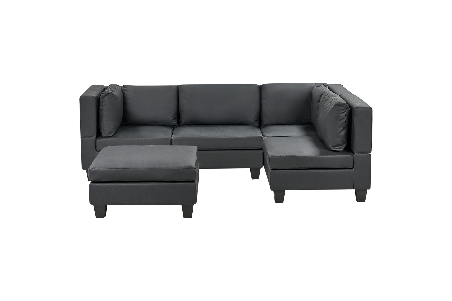 Buck Soffa 4-sits - Svart