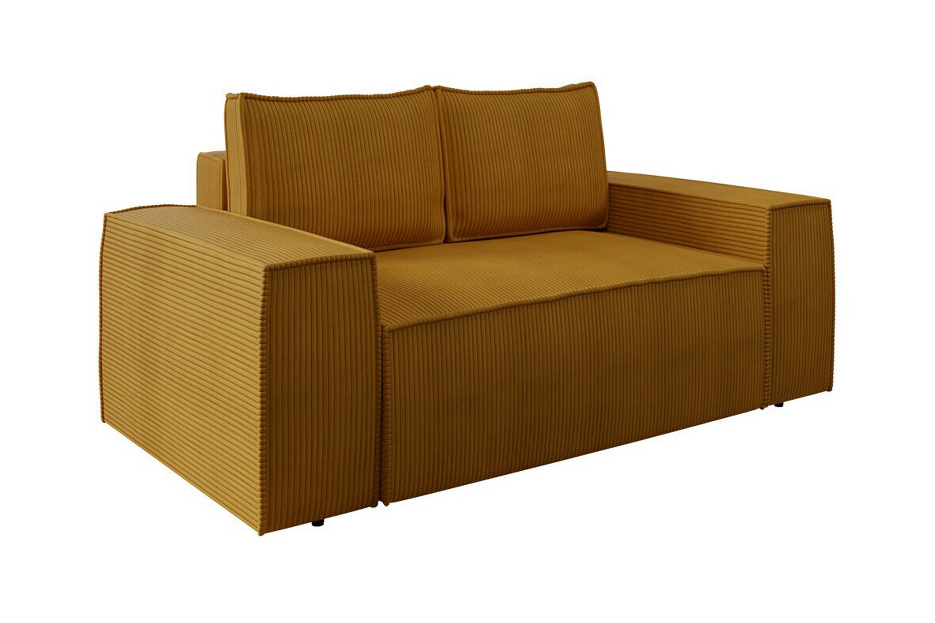 2-sits Bäddsoffa Knocklong Gul