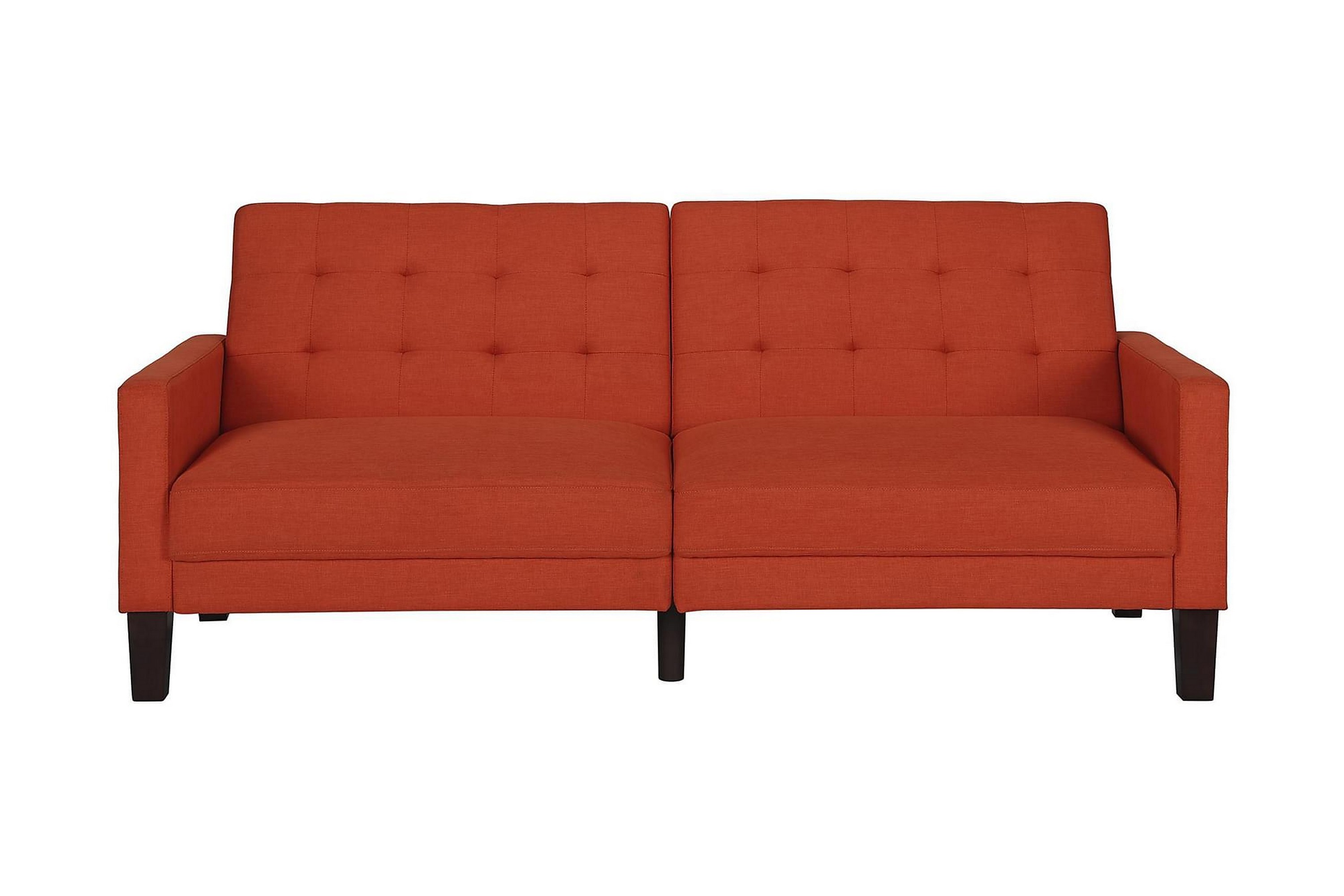 2-sits Bäddsoffa Porter Orange Dorel Home