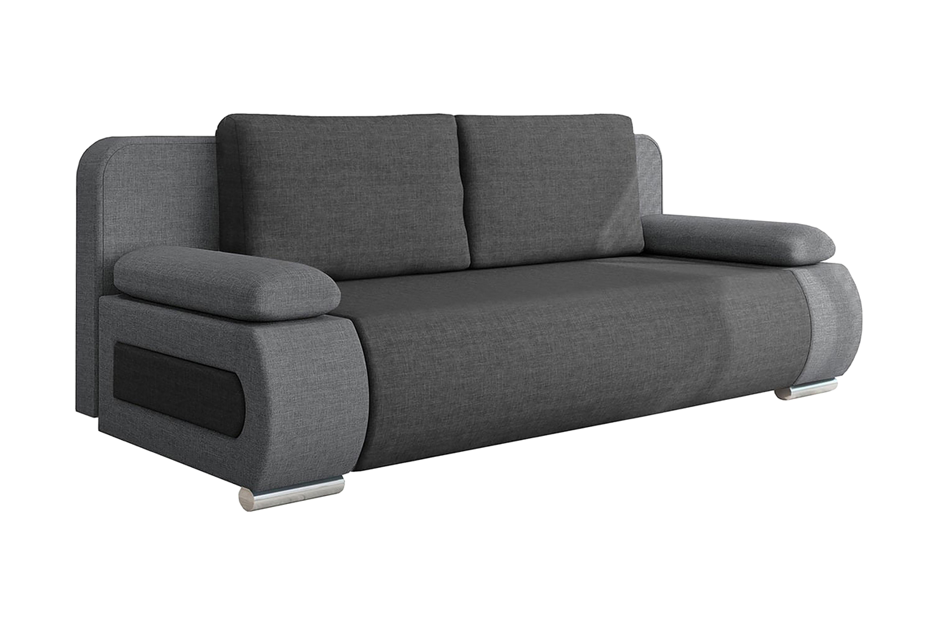 Bäddsoffa Emma 200x94x76 cm Grå
