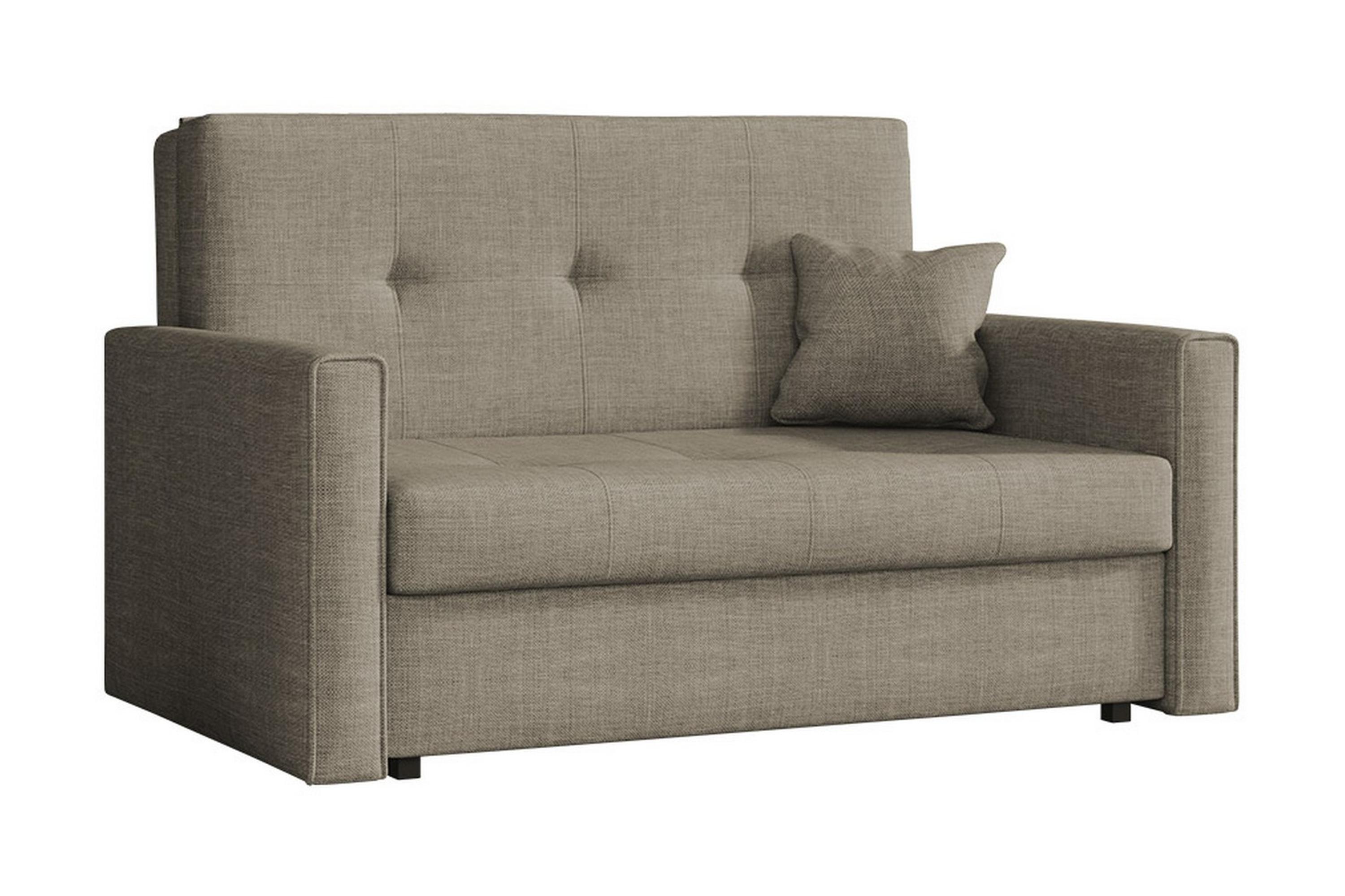 Bäddsoffa Hedensö133x100x85 cm Grå