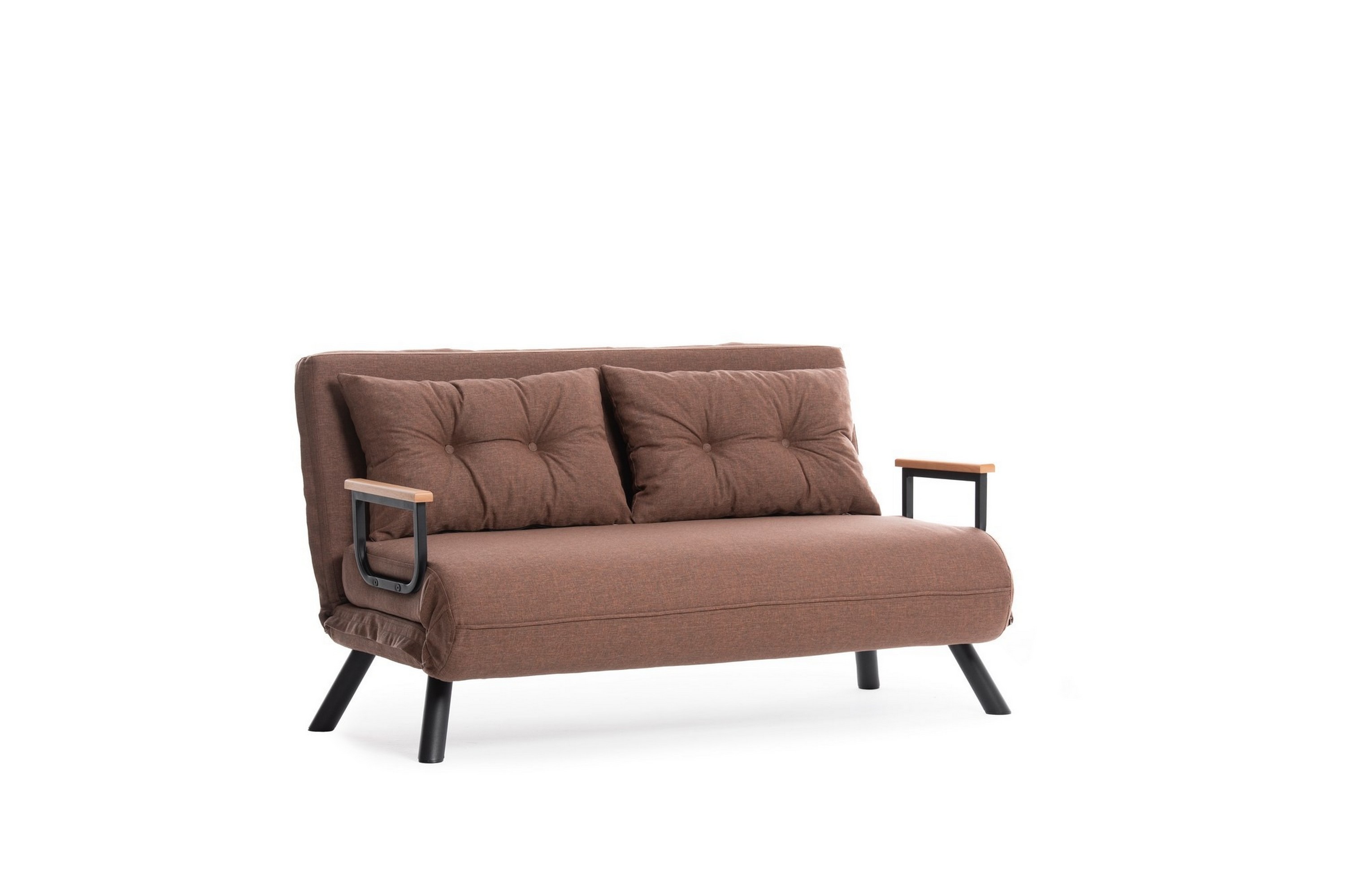 Bäddsoffa Riceville Ljusbrun