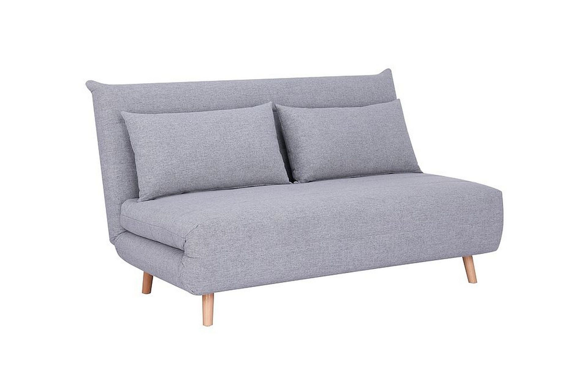 Clandulla B&auml;ddsoffa - Gr&aring;/Natur