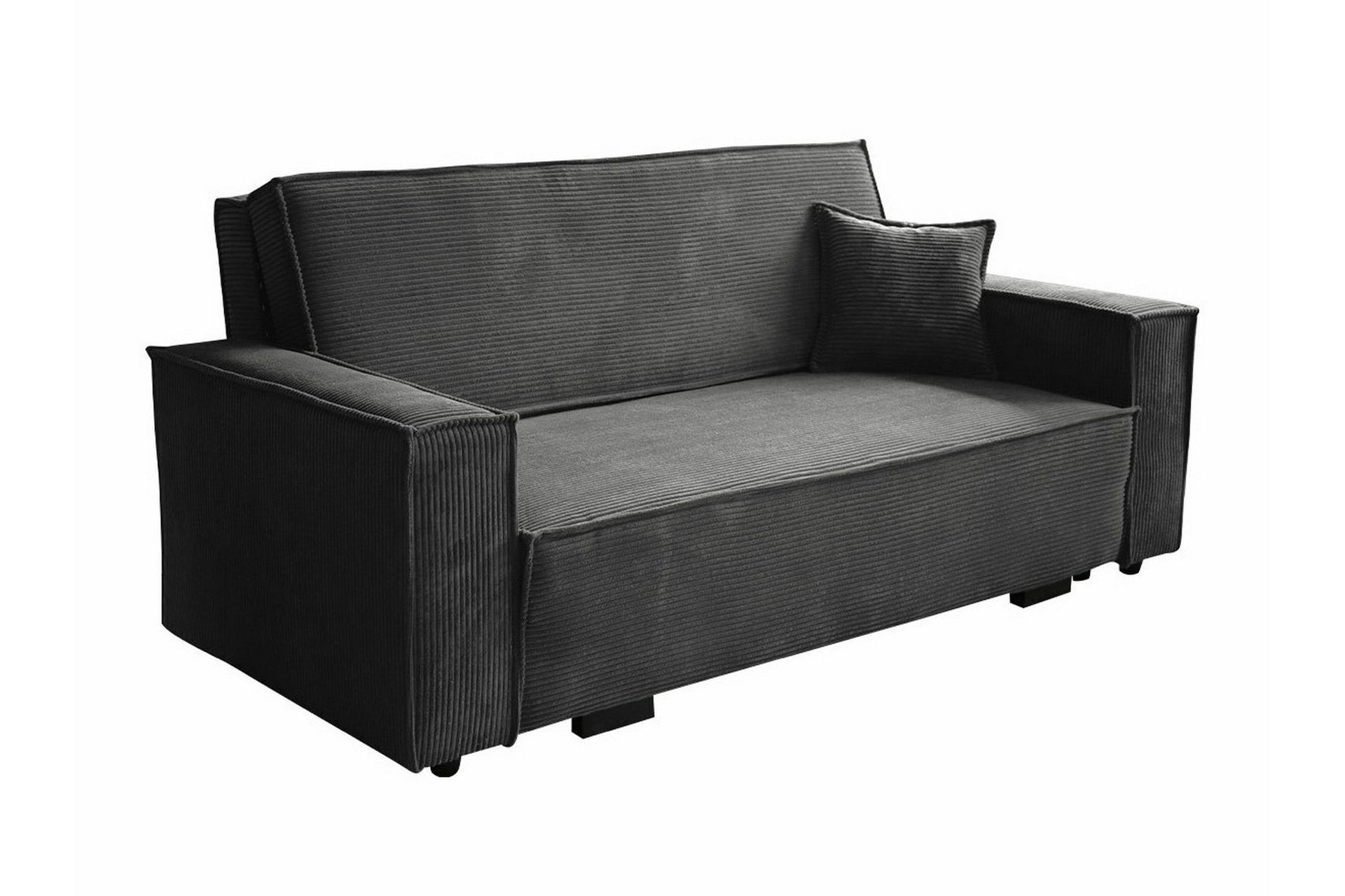 Denegal 2-sits B&auml;ddsoffa Dark grey -