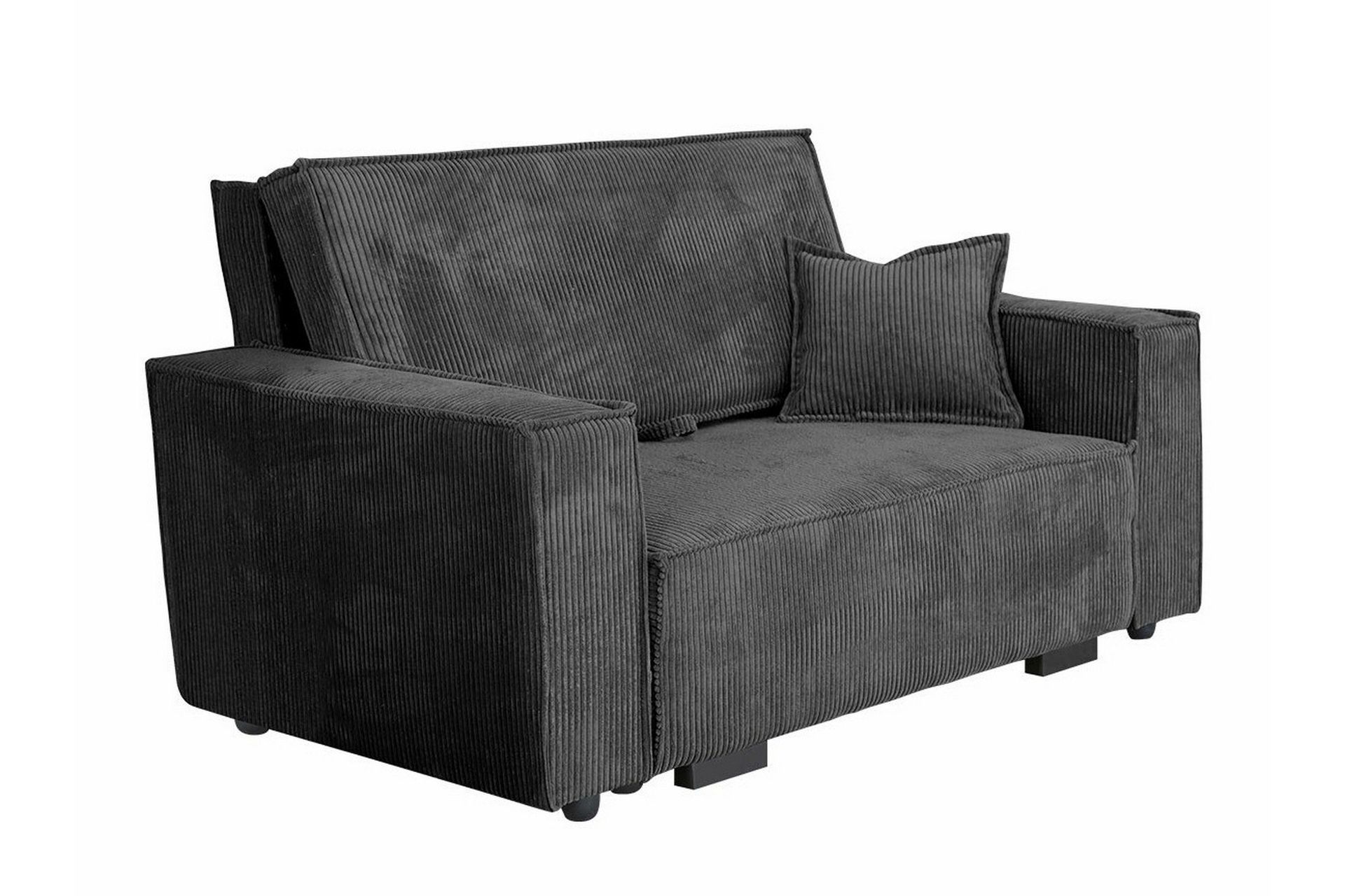 Denegal 2-sits B&auml;ddsoffa Dark grey -