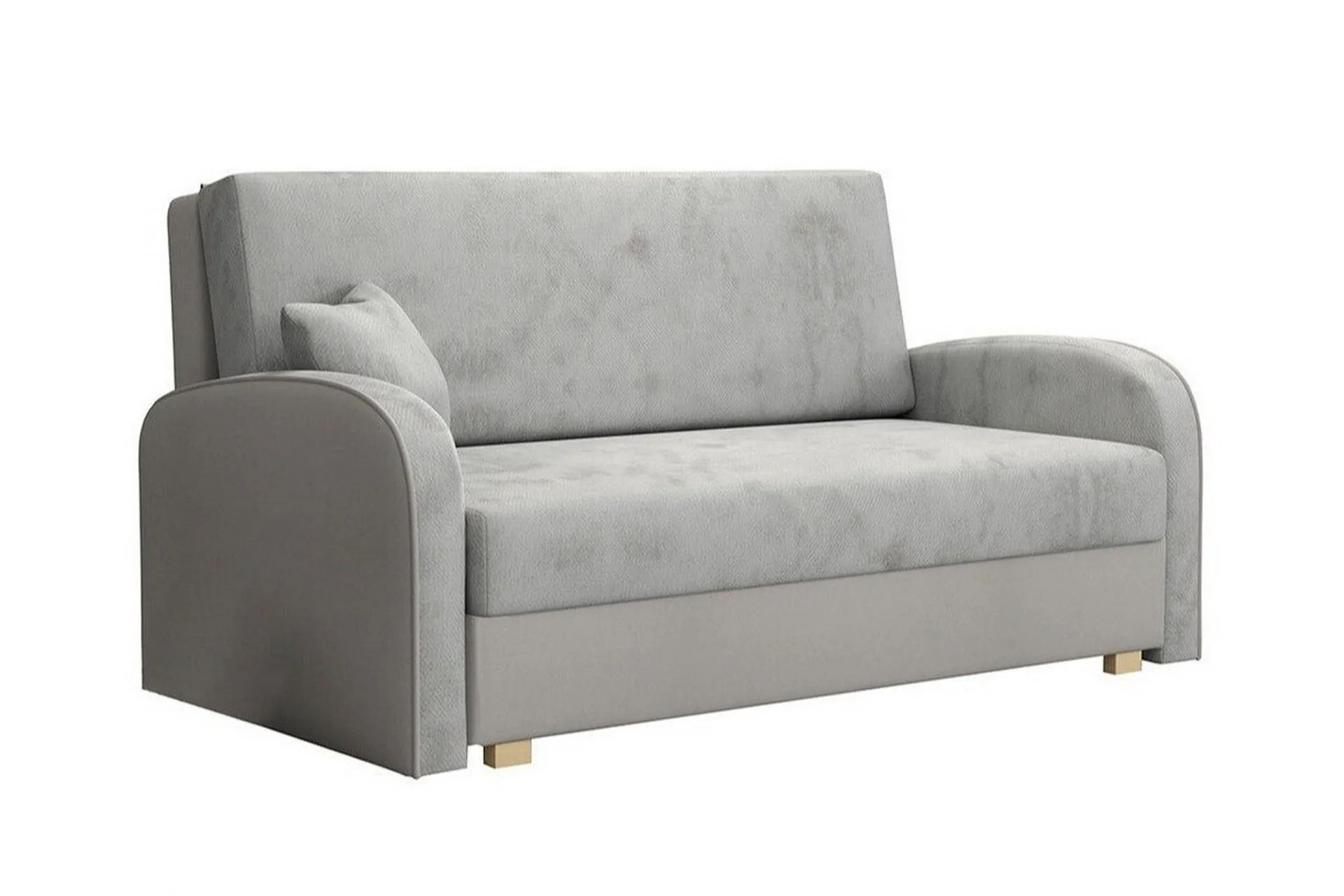 Denegal 2-sits B&auml;ddsoffa Light grey/Dark grey -