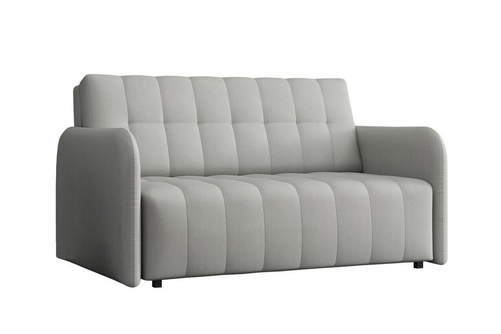 denegal 2-sits bäddsoffa ljusgrå -