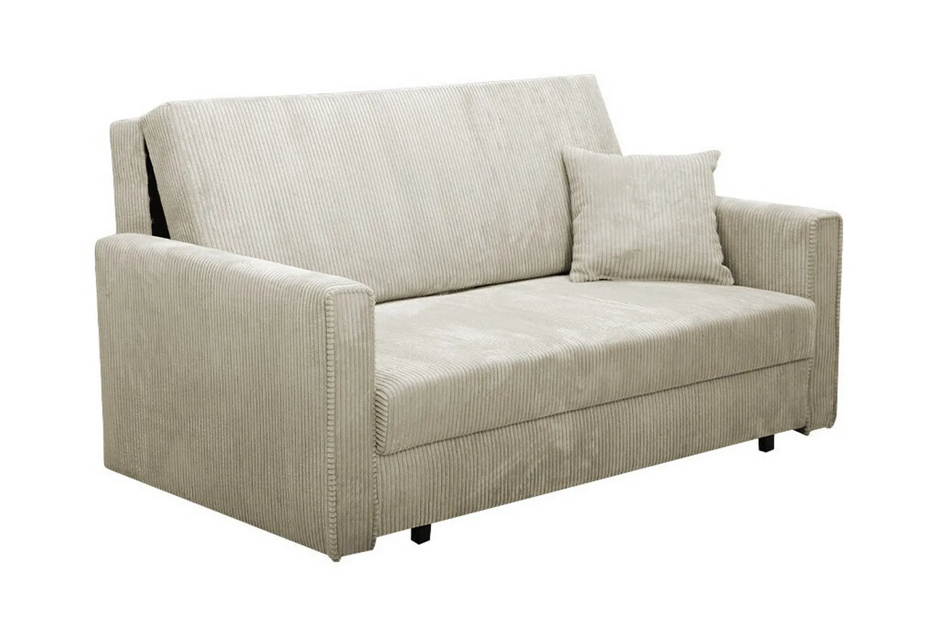 Denegal 2-sits liten b&auml;ddsoffa i Tyg - Beige