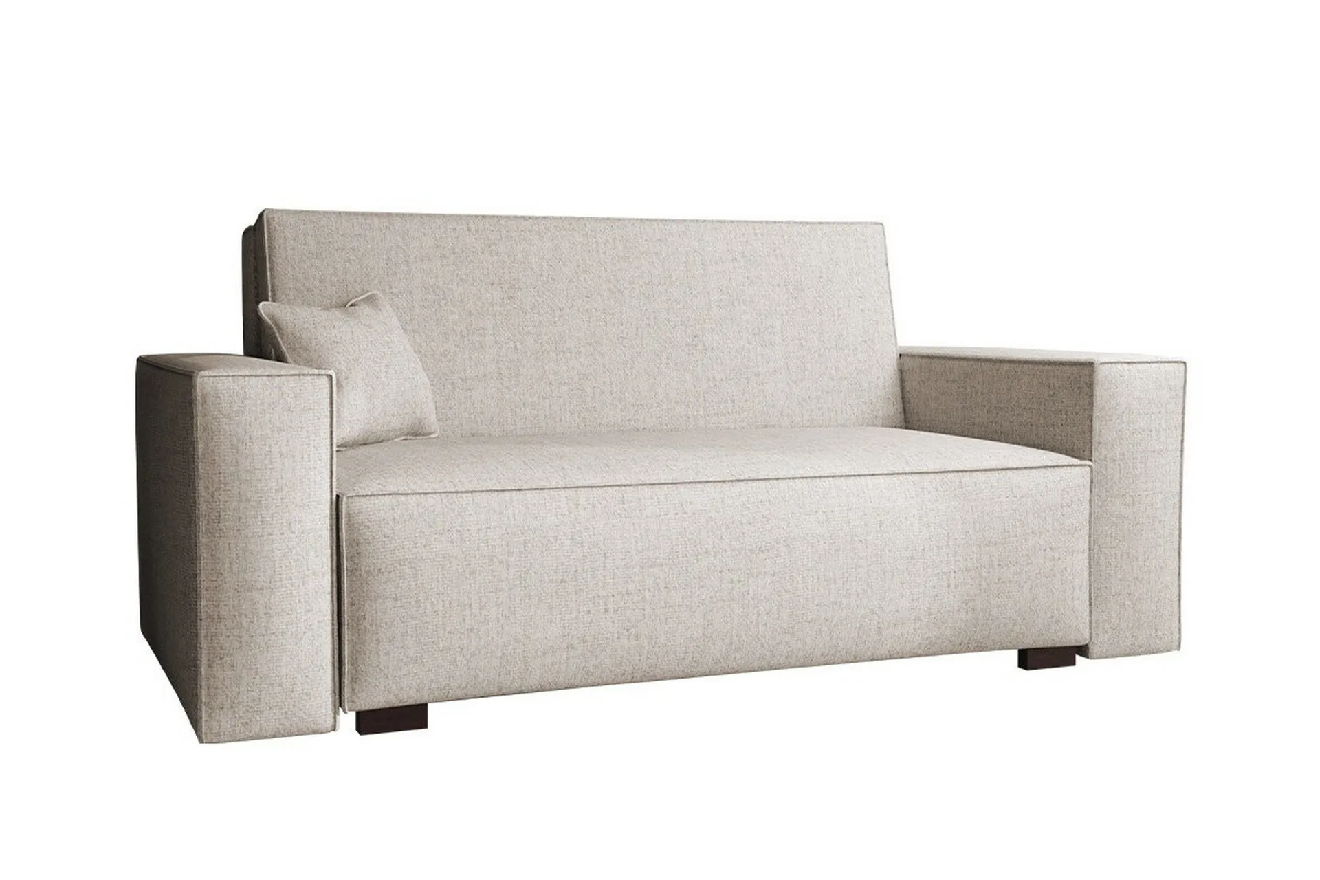 Denegal 2-sits liten bäddsoffa i Tyg - Beige