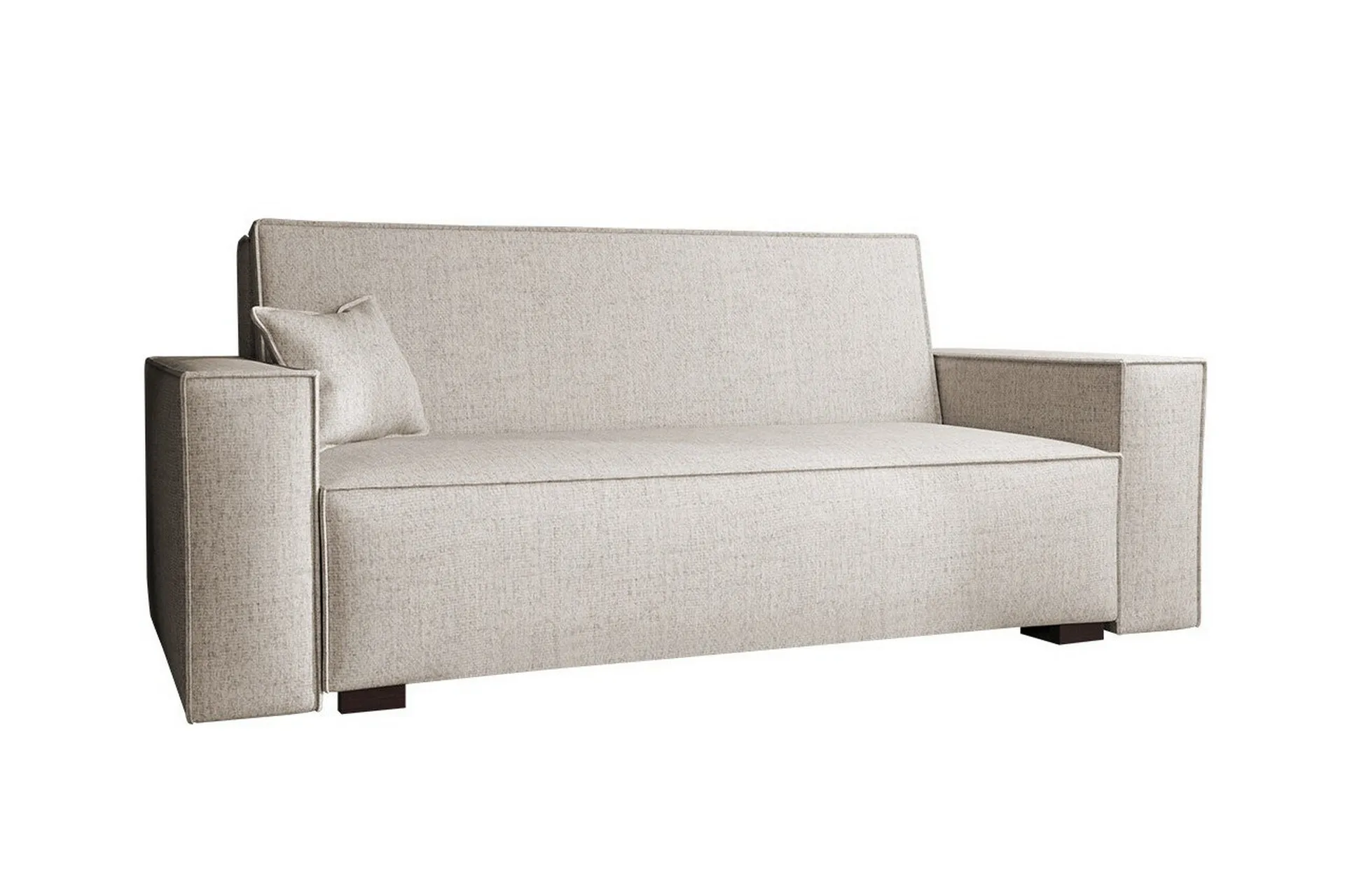 Denegal 2-sits liten b&auml;ddsoffa i Tyg - Beige