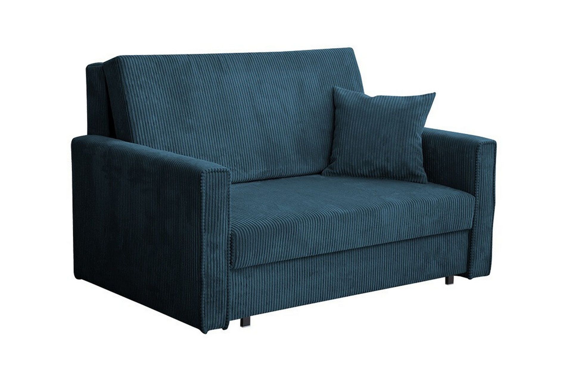 Denegal 2-sits liten b&auml;ddsoffa i Tyg - Bl&aring;
