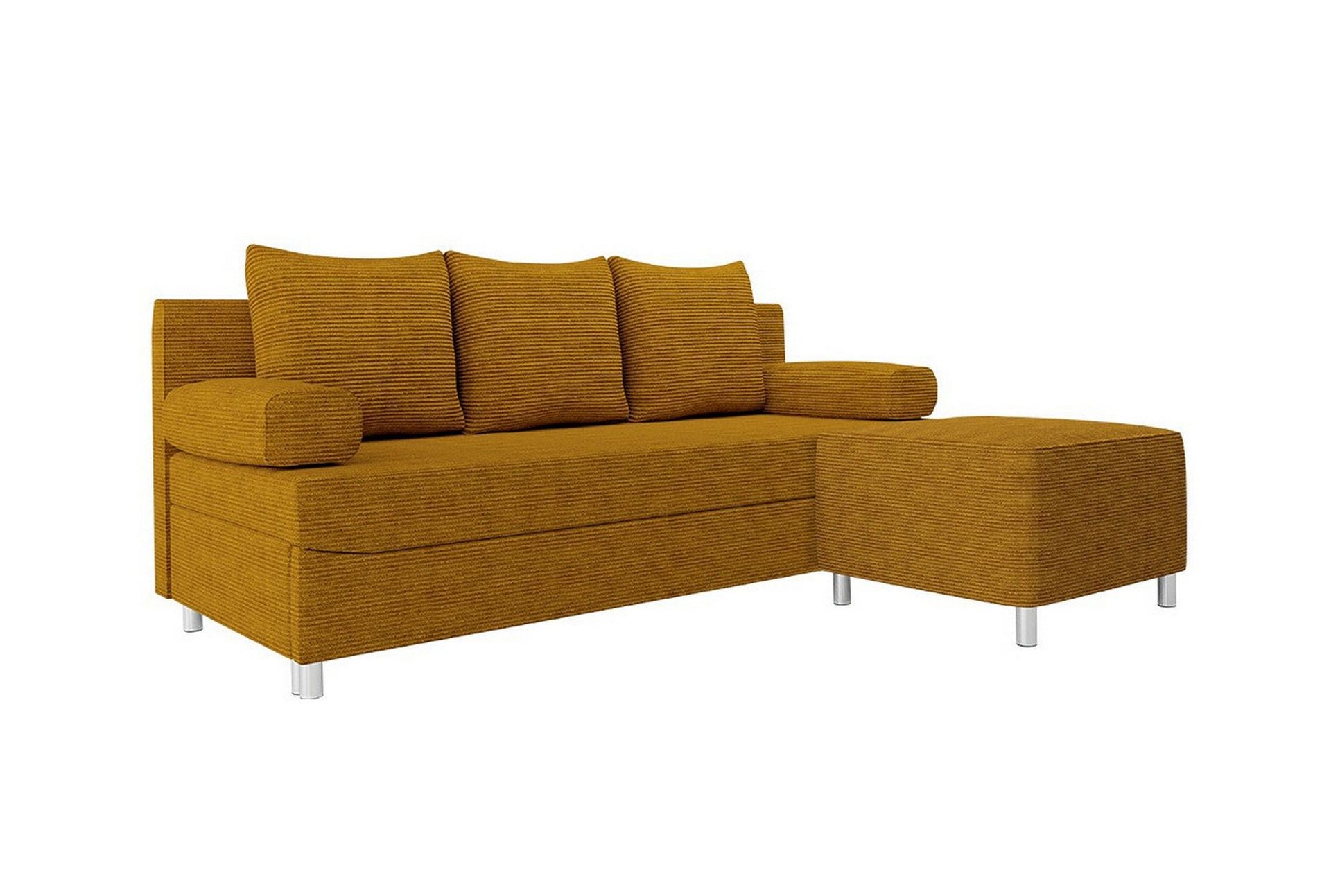 Kintore 2-sits B&auml;ddsoffa NO_BRAND Dark yellow -