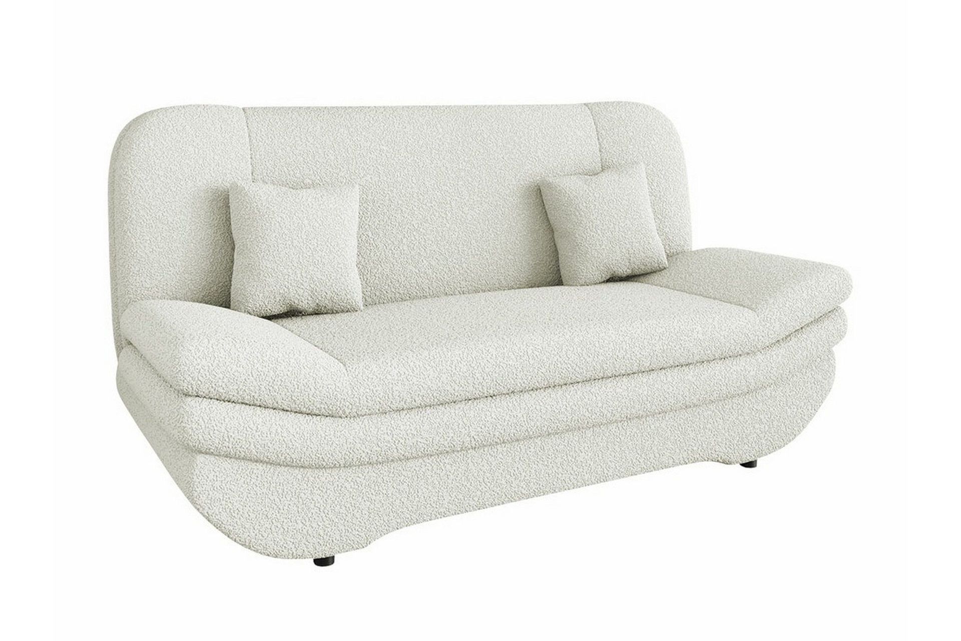 Kintore 2-sits B&auml;ddsoffa White -