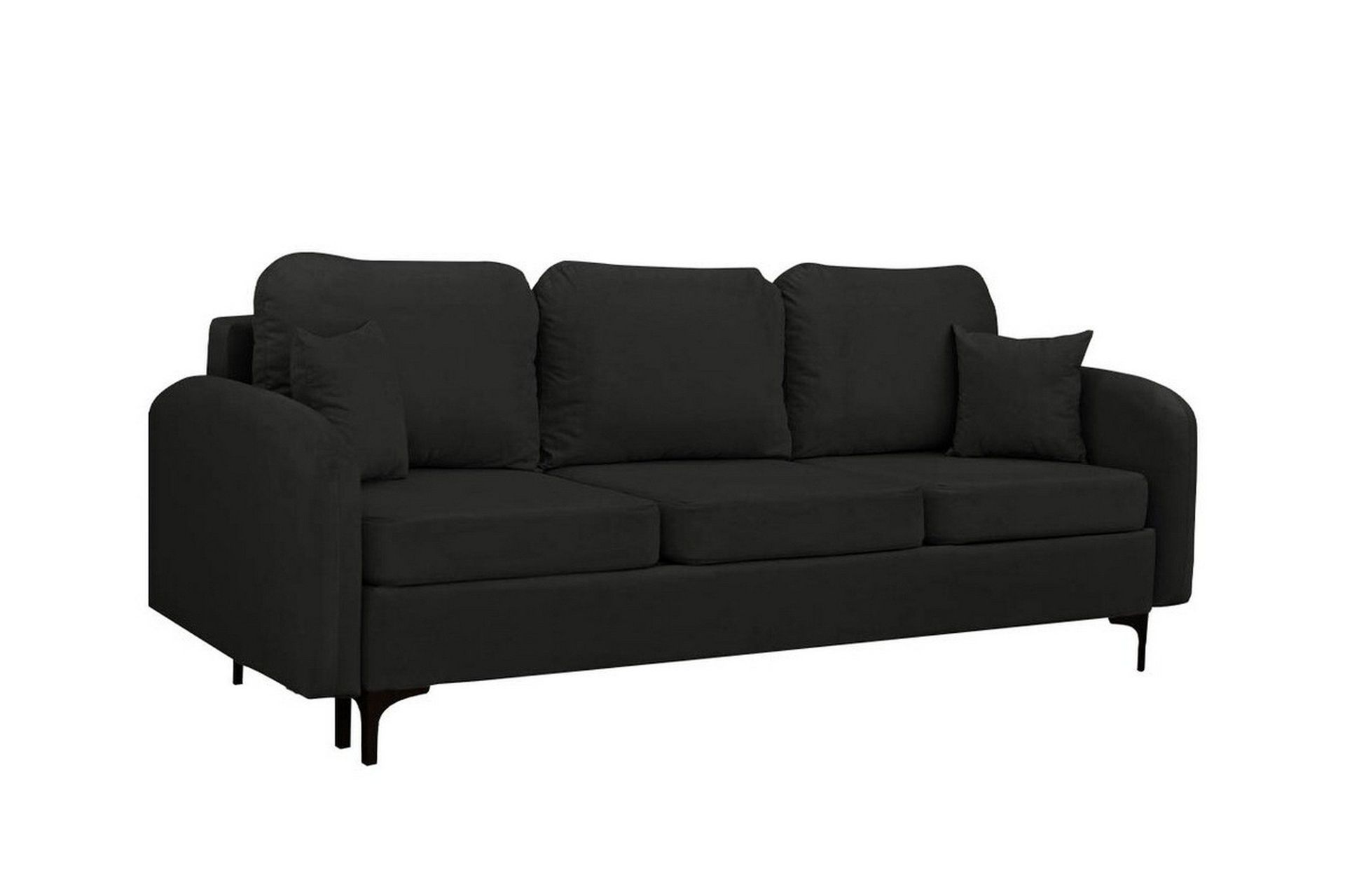 knocklong 2-sits bäddsoffa black -
