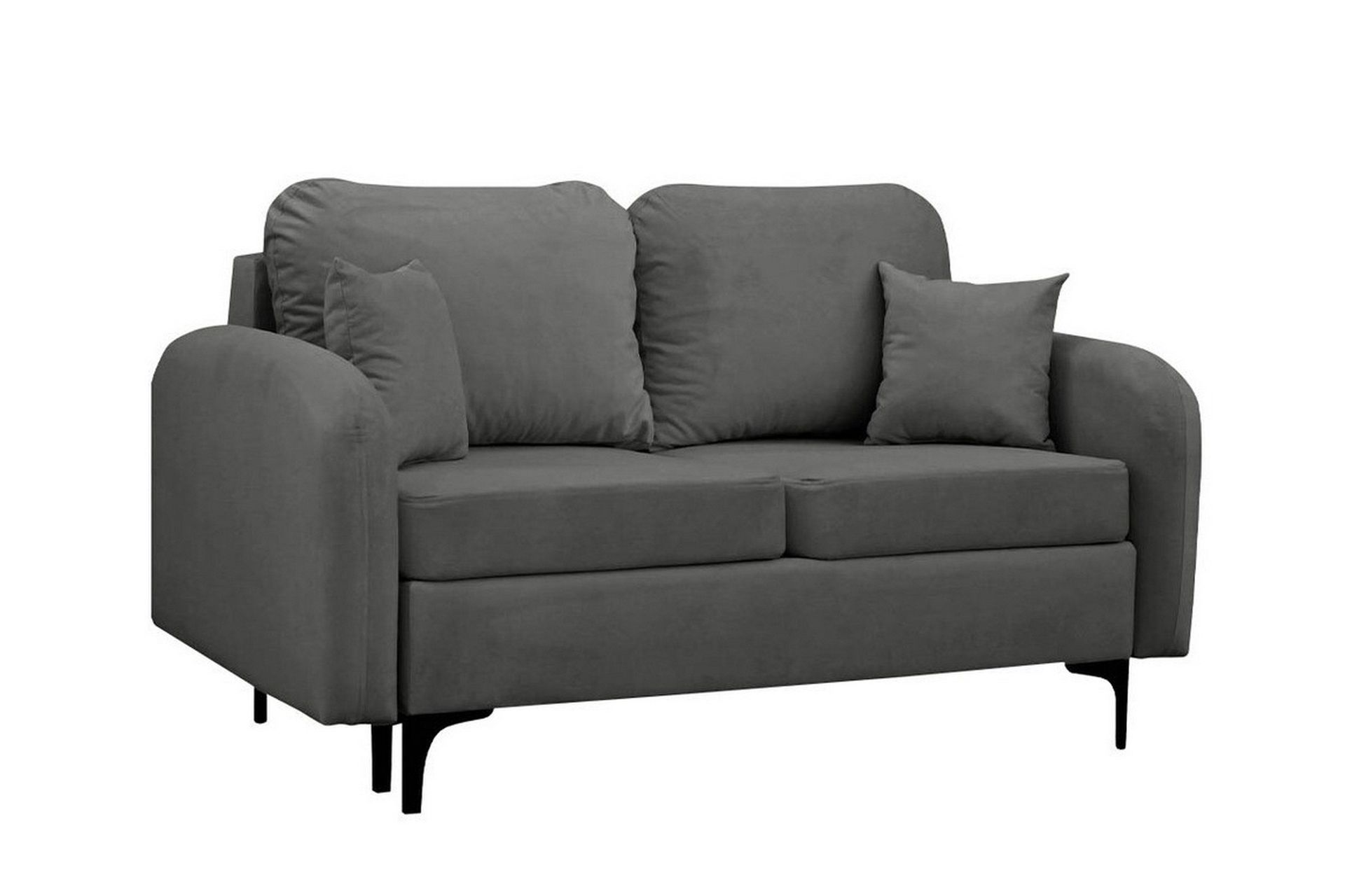 knocklong 2-sits bäddsoffa dark grey -