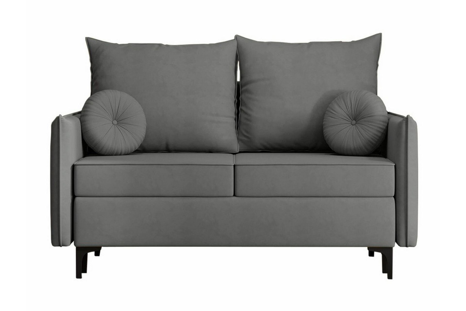 knocklong 2-sits bäddsoffa - grå