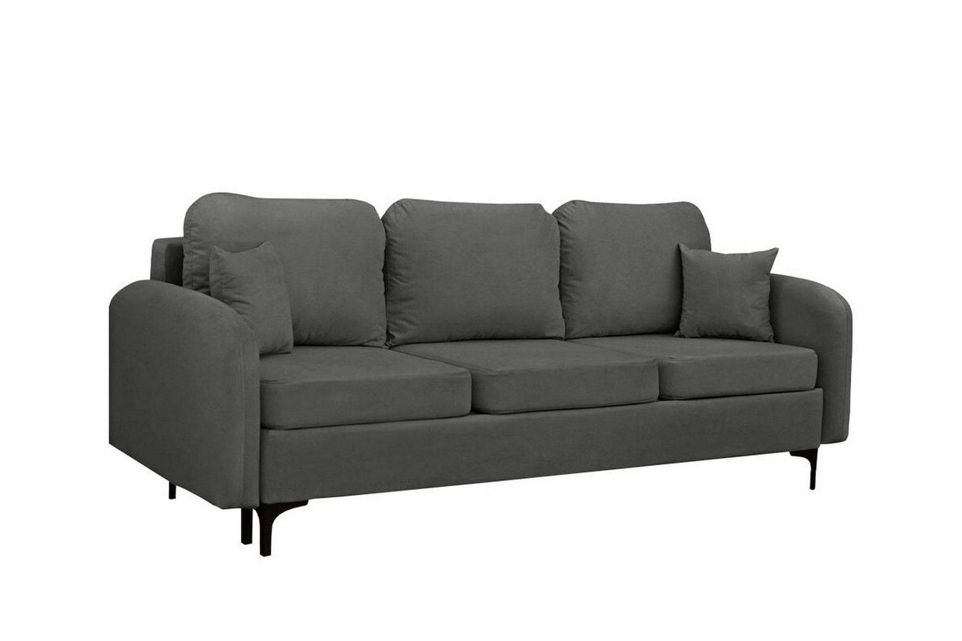 Knocklong 2-sits B&auml;ddsoffa NO_BRAND Dark grey -