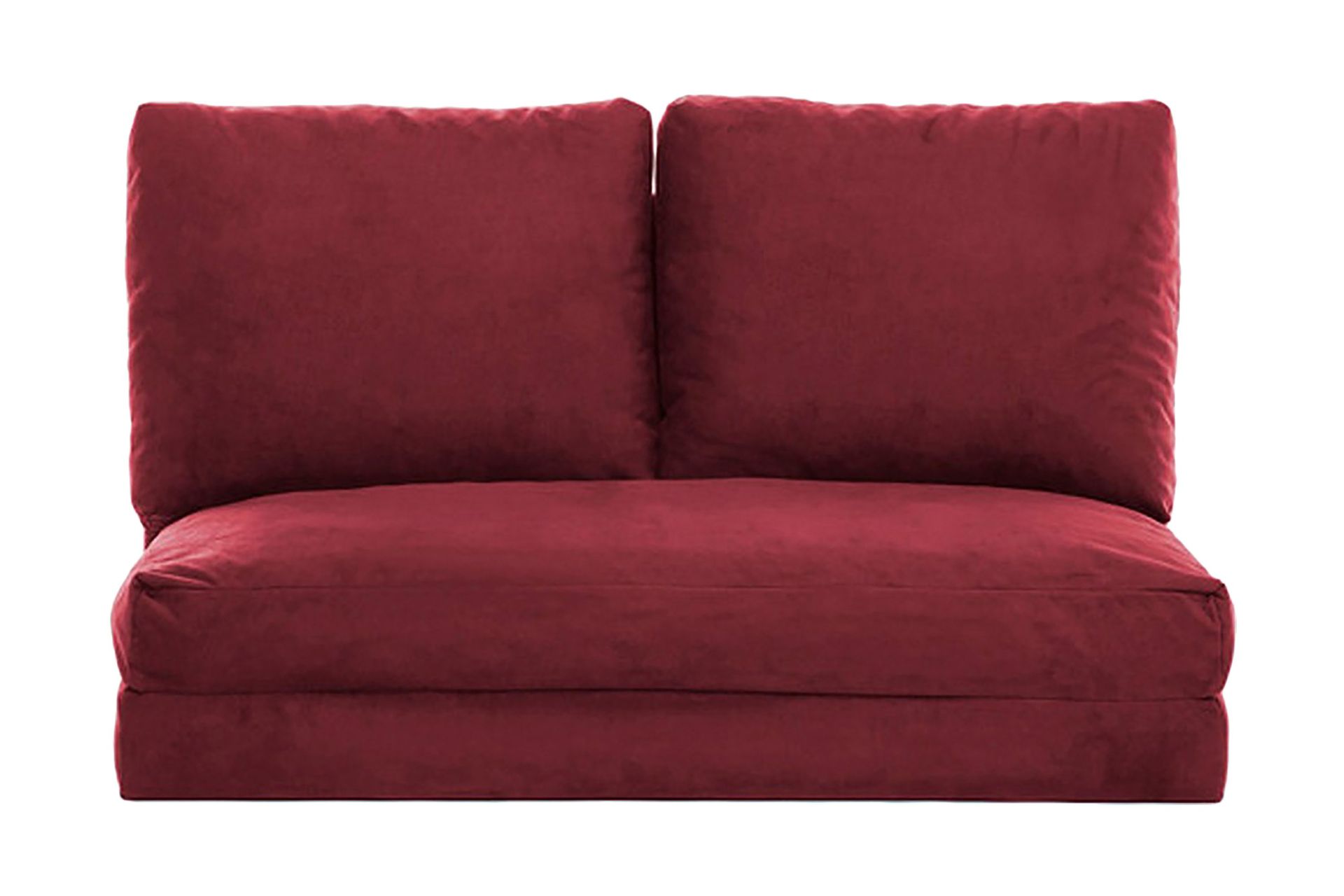 Maydena B&auml;ddsoffa 2-sits 120x185 - Maroon