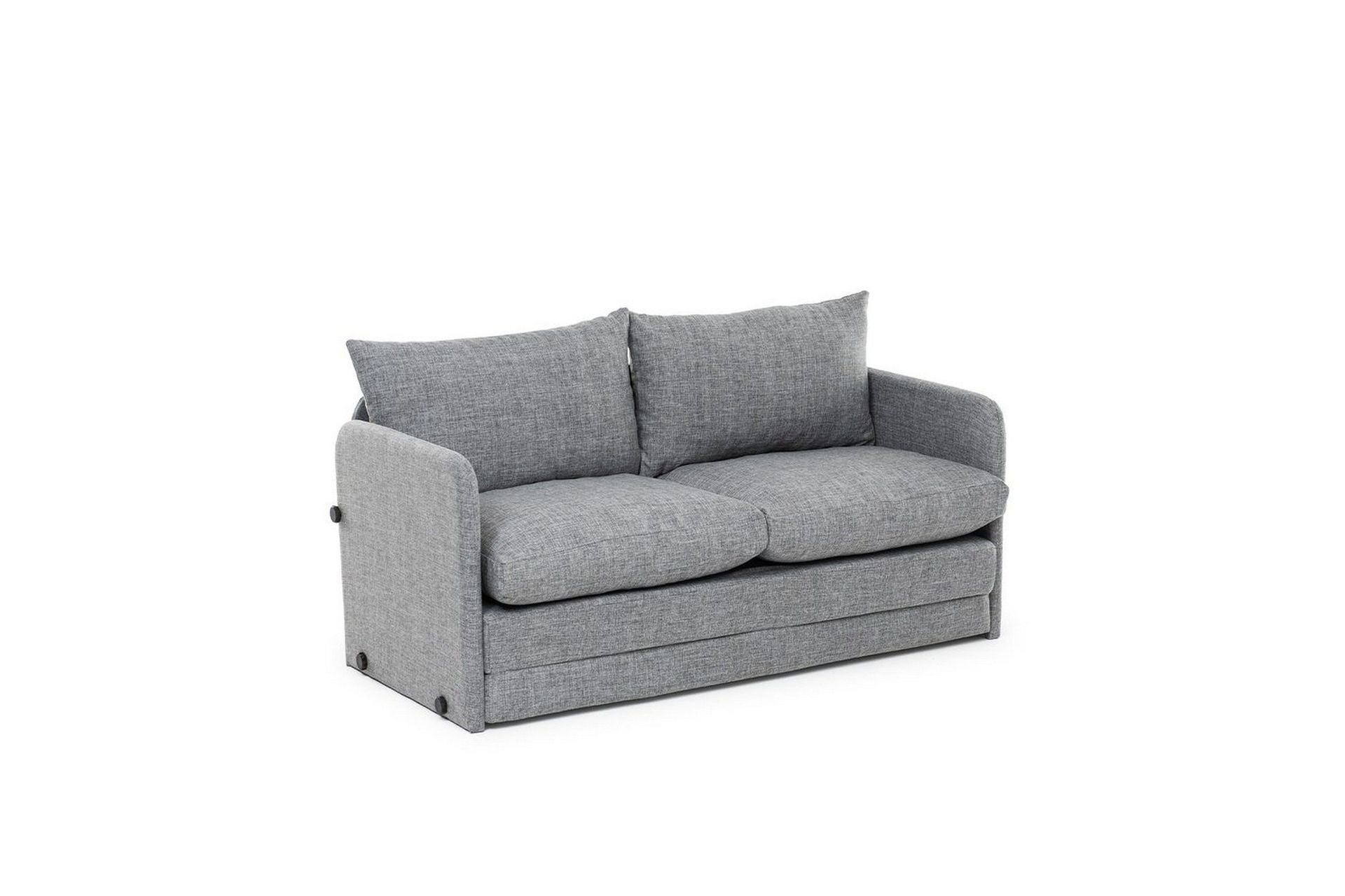 2-sits b&auml;ddsoffa Rubby (128 x 70 x 66 cm) Ljusgr&aring; - Ljusgr&aring;