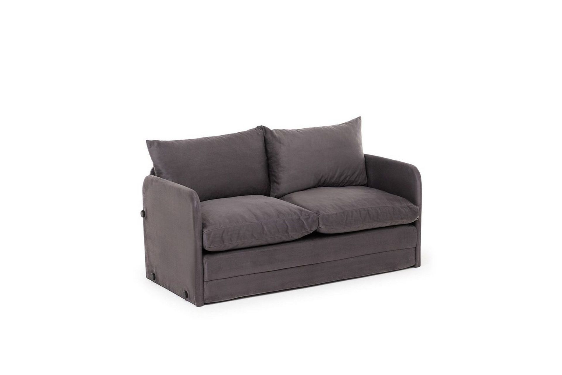 2-sits bäddsoffa Rubby (148 x 70 x 66 cm) Grå - Grå