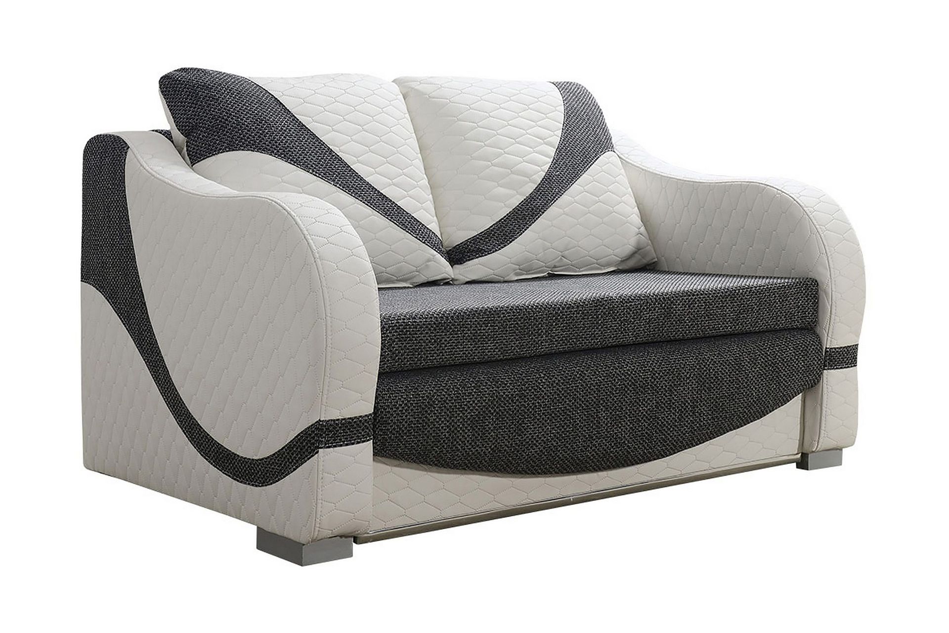 Tina B&auml;ddsoffa 147x74x90 cm - Vit