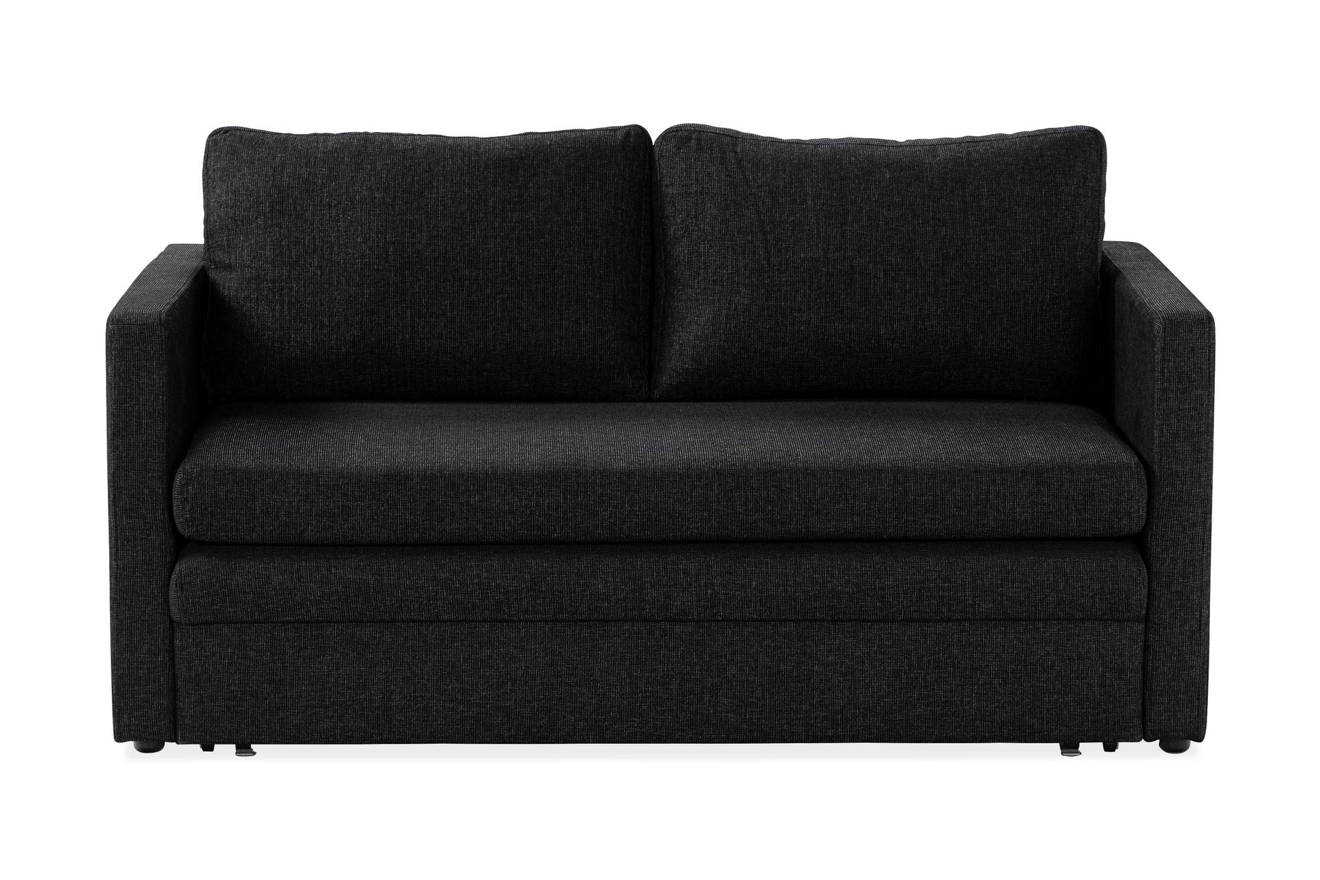 willhelm liten bäddsoffa 2-sits framåtbäddad - mörkgrå