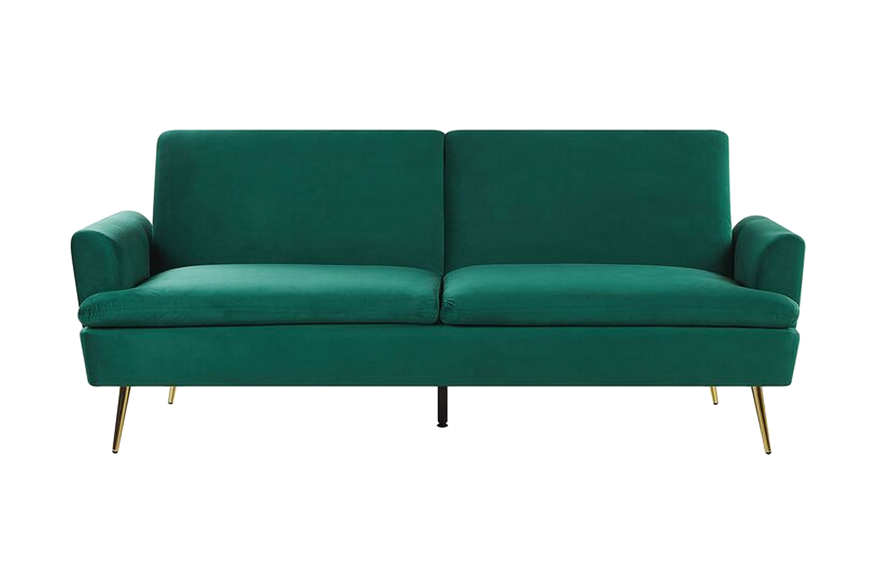 3-sits Bäddsoffa Kurioka Sammet/Mörkgrön