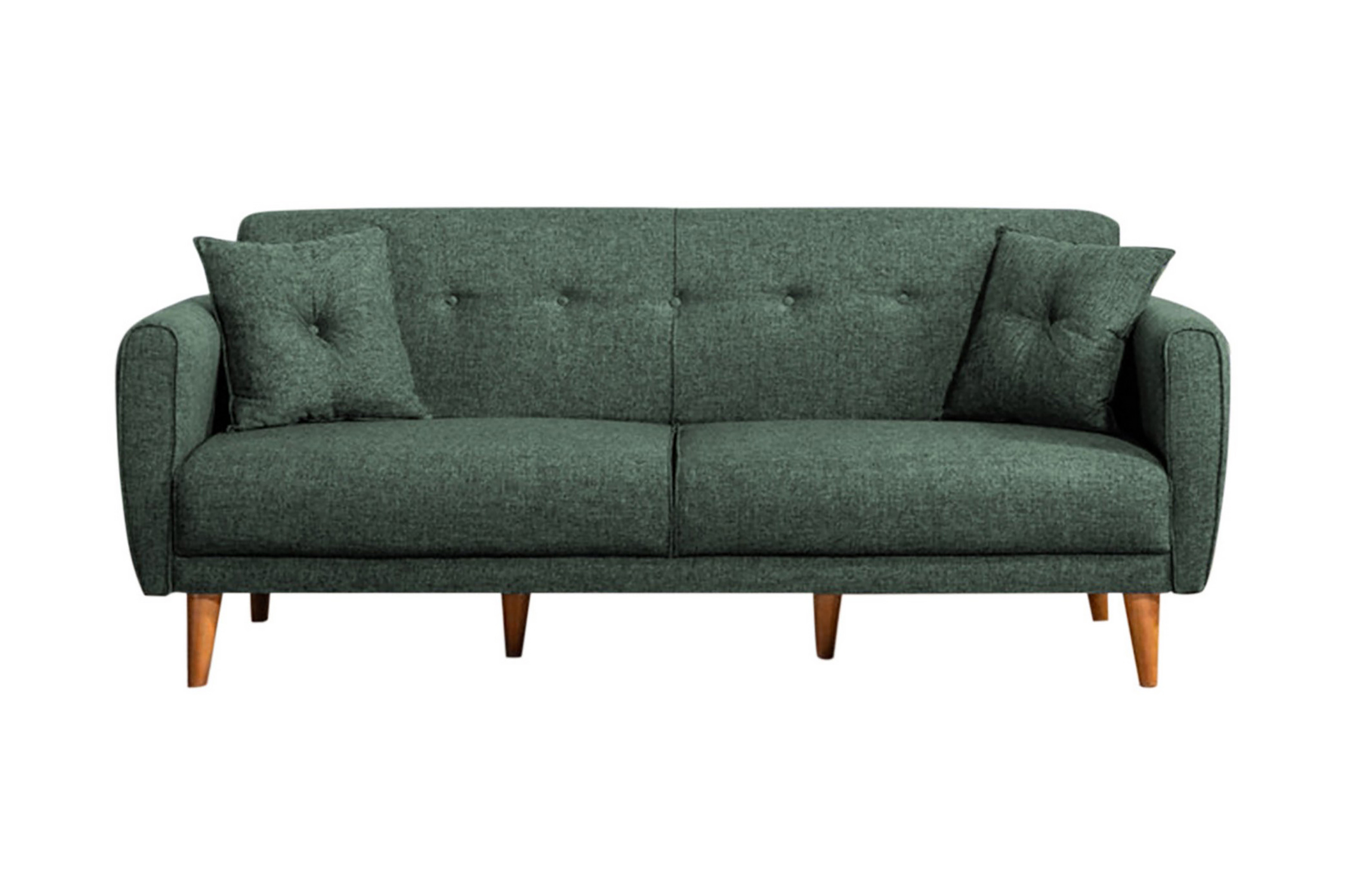 3-sits Gilliom Bäddsoffa Grön