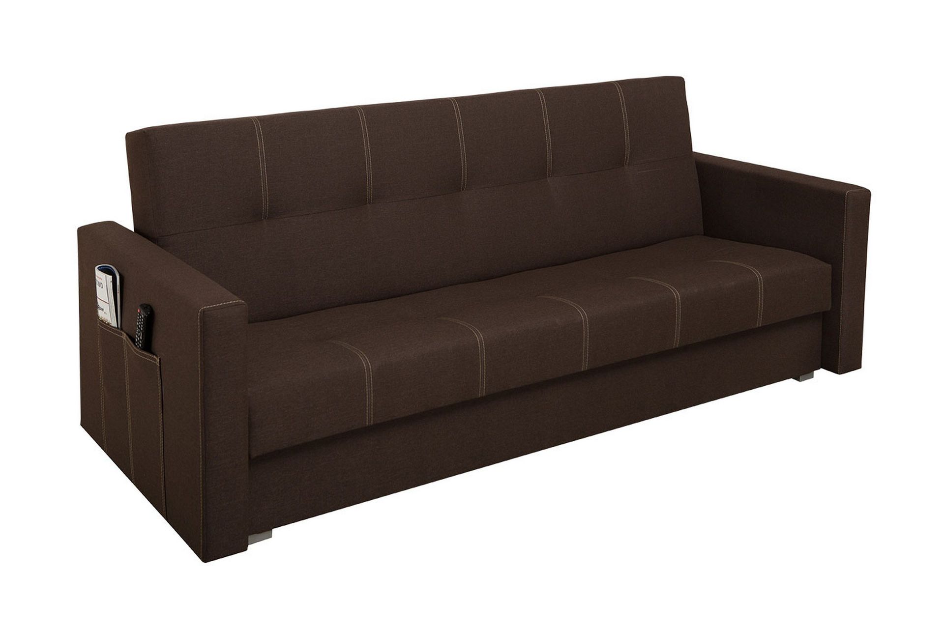 Bona Bäddsoffa 214x89x88 cm - Brun