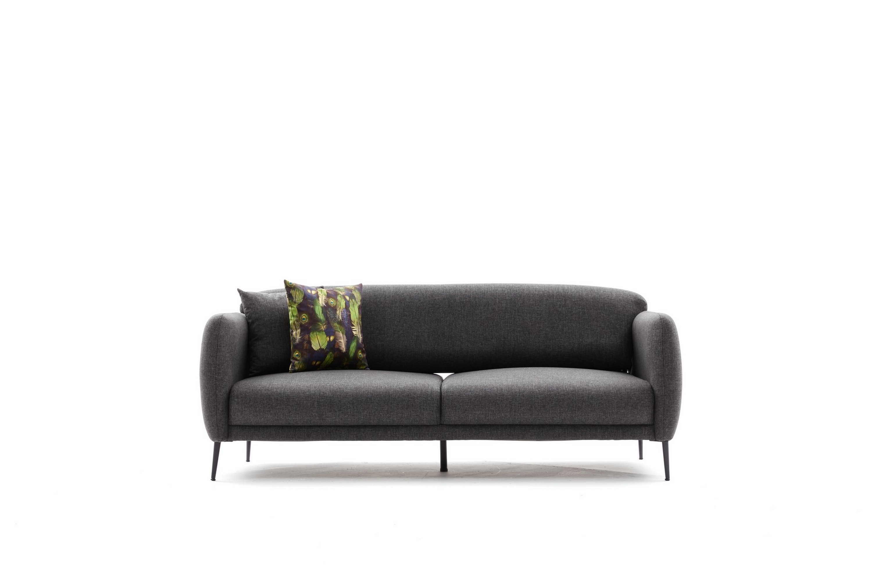 Bäddsoffa 3-sits Genna 180x90 cm Antracit
