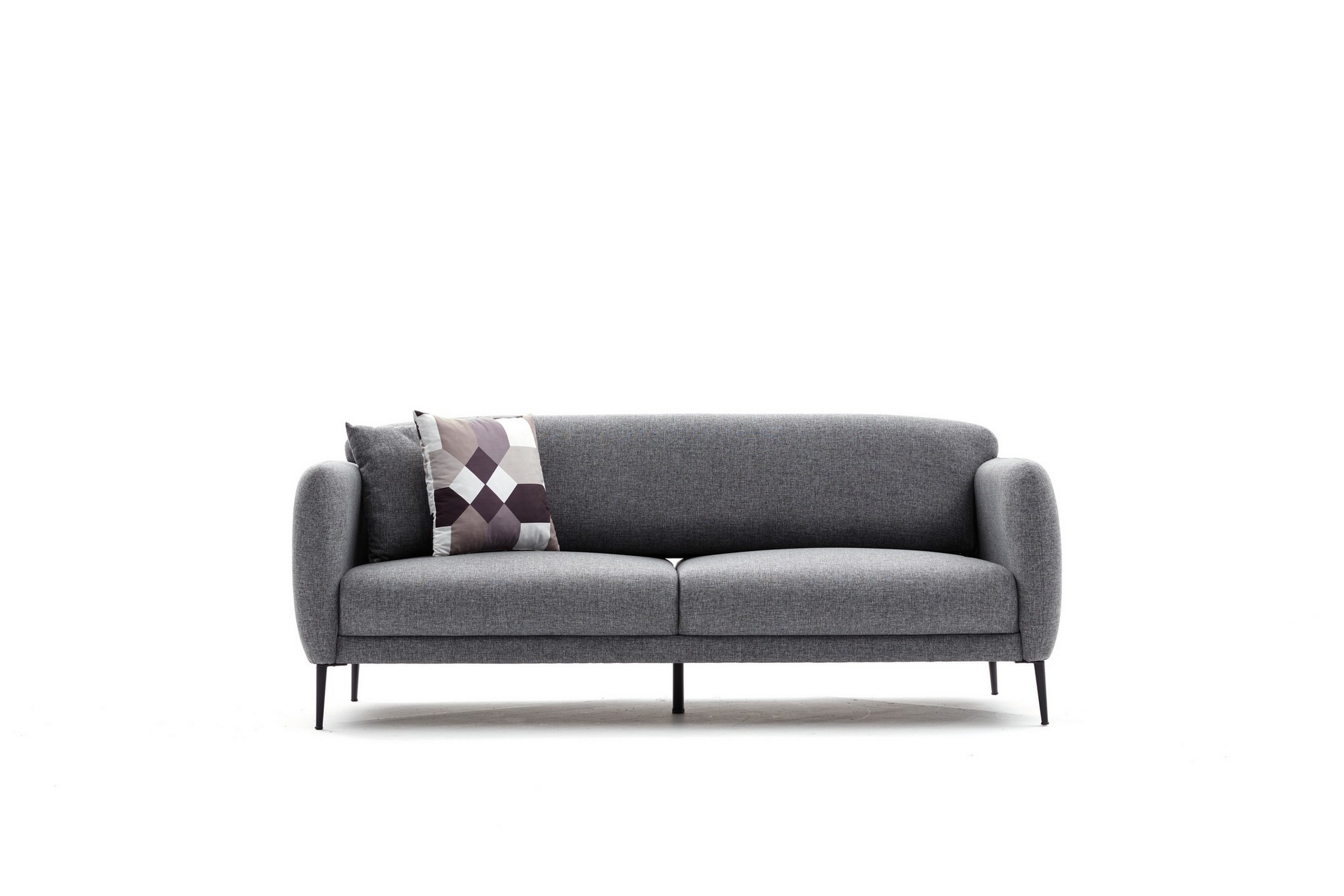 Bäddsoffa 3-sits Genna 180x90 cm Grå