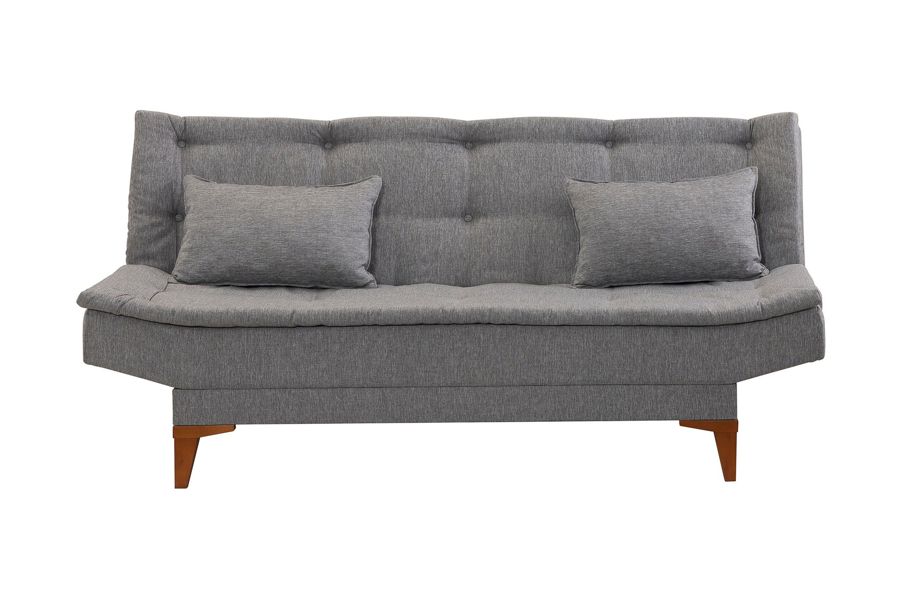 Bäddsoffa Longburn 3-sits 106x189 Grå