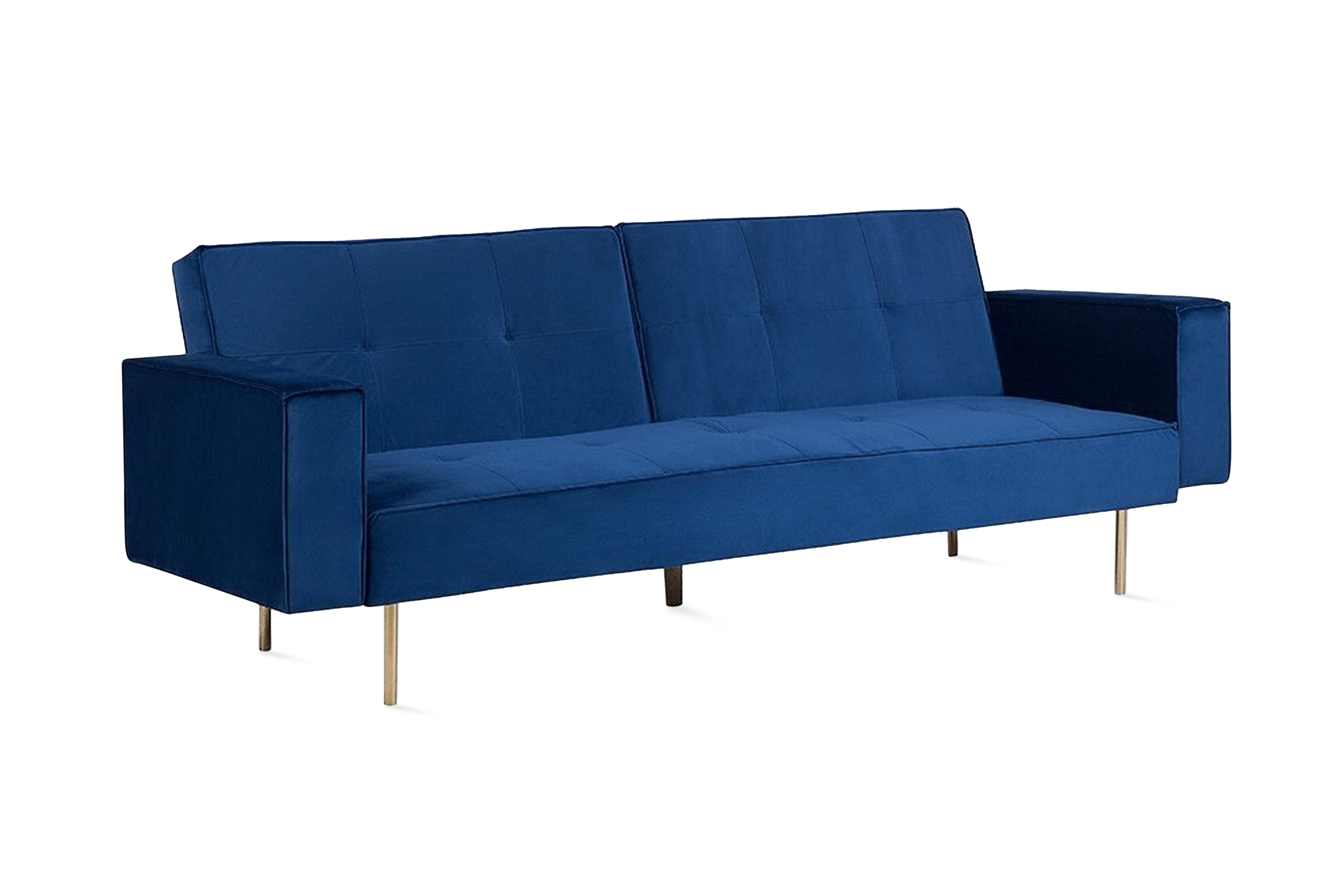 Bäddsoffa Visnes 218 cm Blå