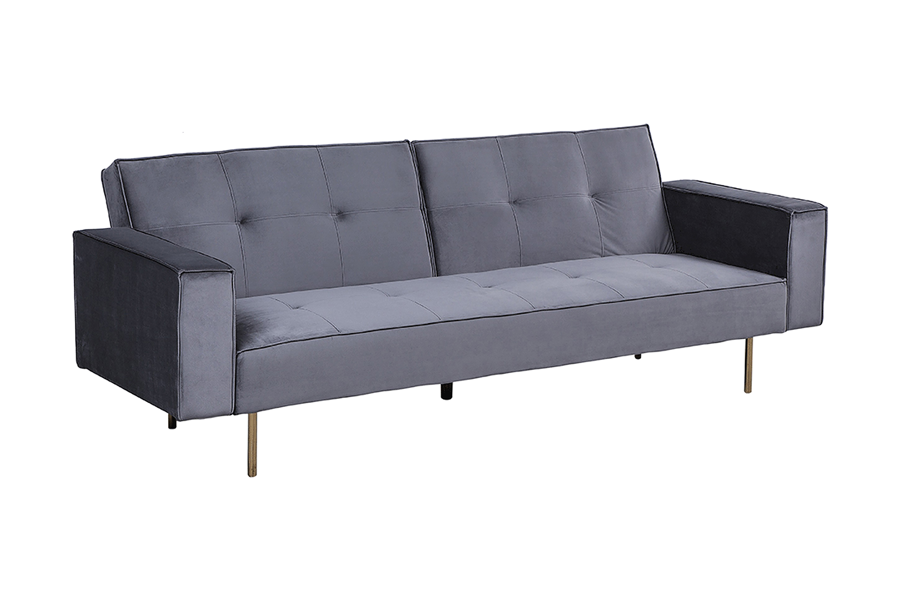 Bäddsoffa Visnes 218 cm BlåGrå