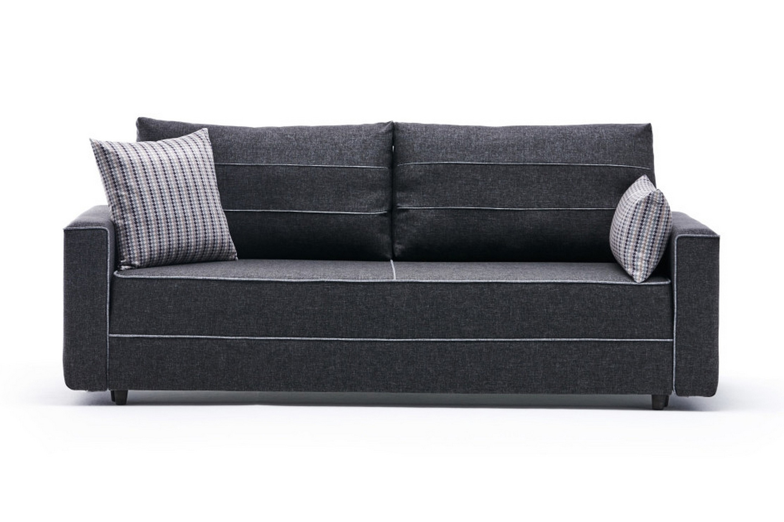 Bäddsoffa Windwhistle 3-sits 185x150 Antracit