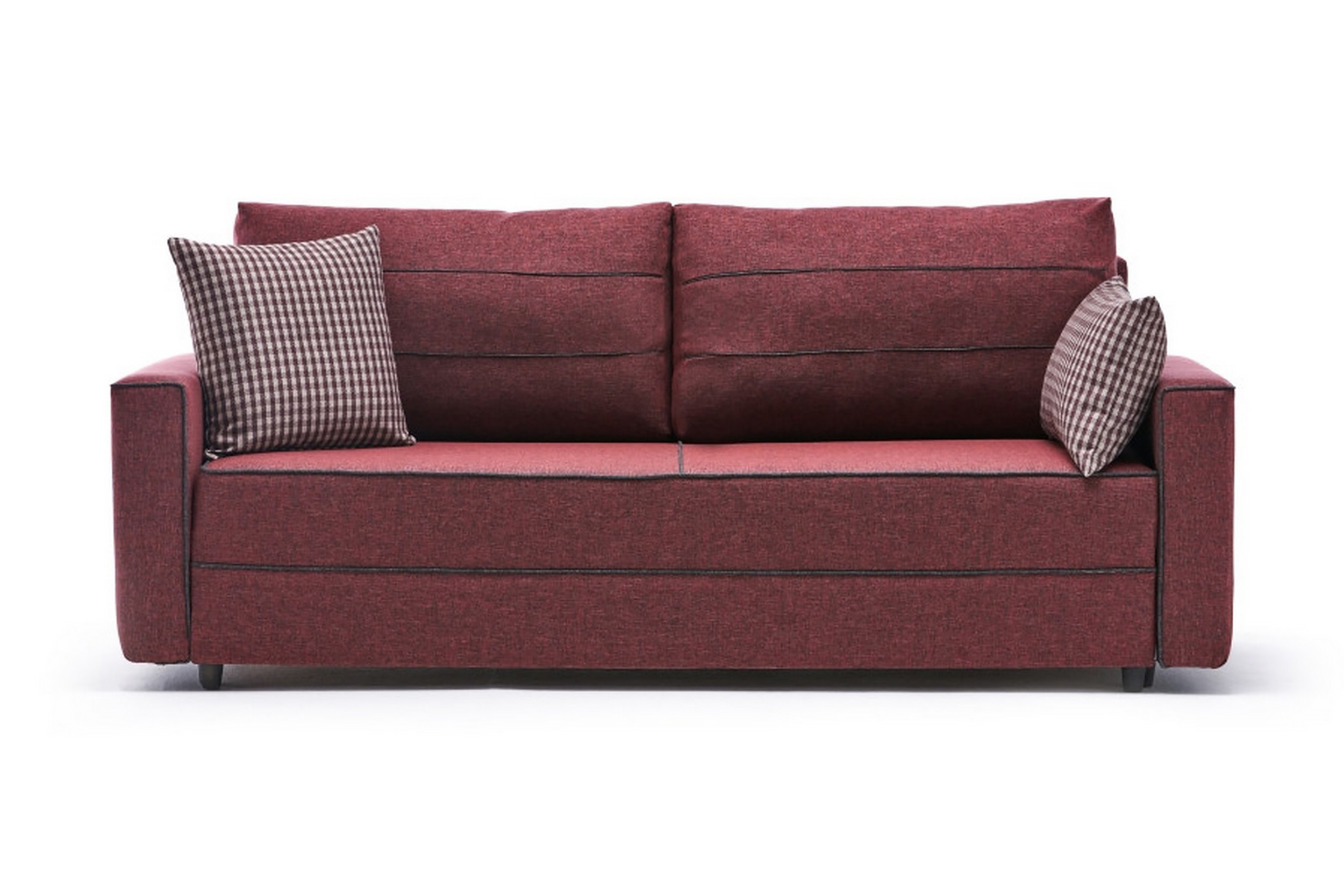 Bäddsoffa Windwhistle 3-sits 185x150 Röd