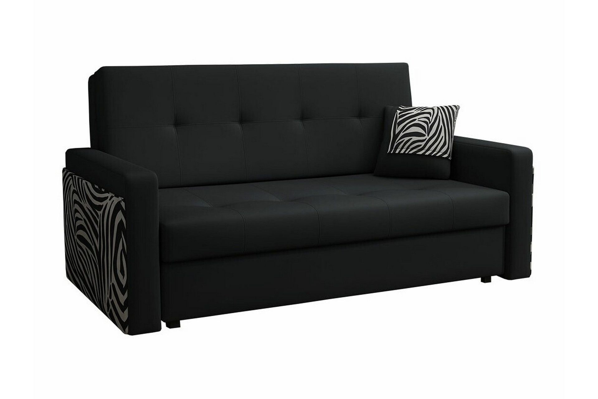 Denegal 3-sits B&auml;ddsoffa Black -