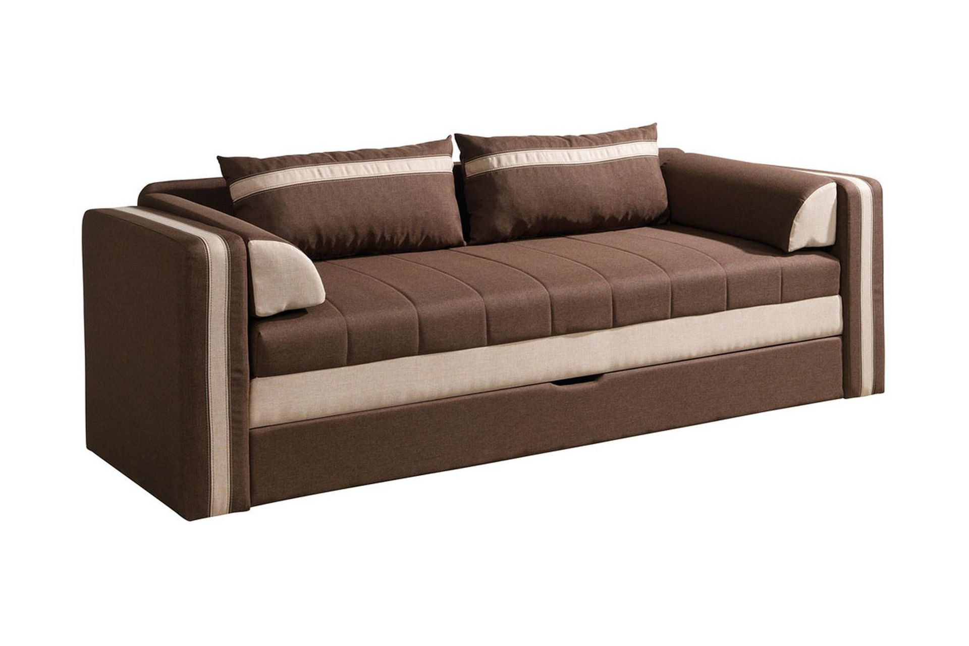 Euforia Soffa 222x75x77 cm - Brun