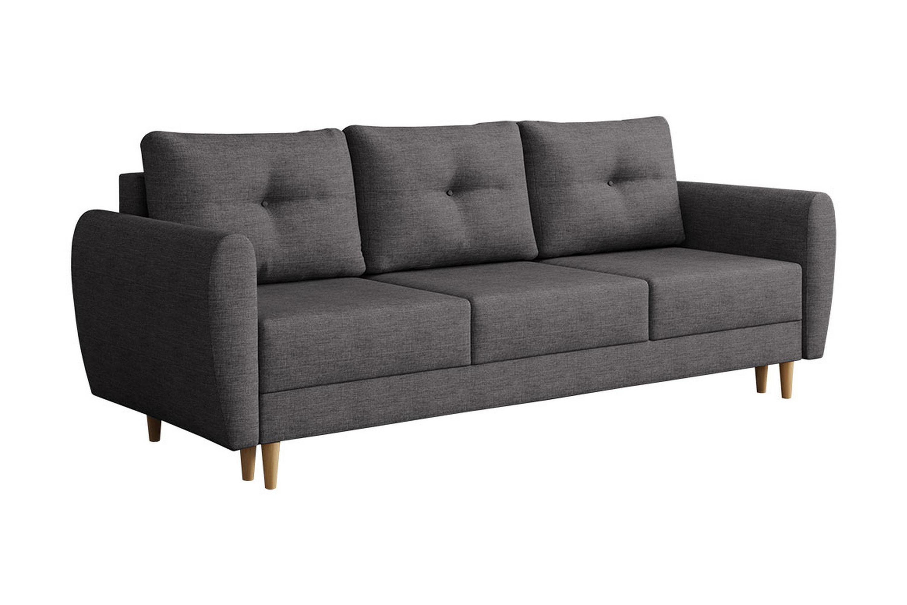Hulared Bäddsoffa Grå