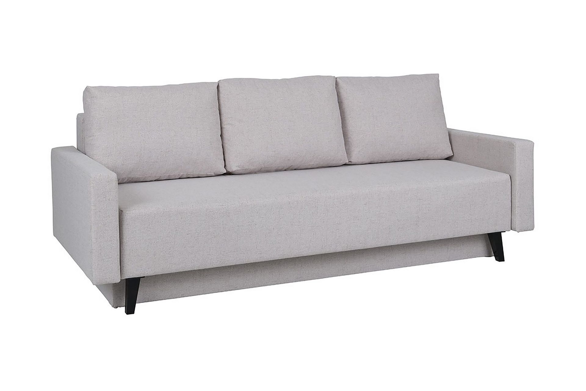 oviedo soffa 95x215 cm - grå