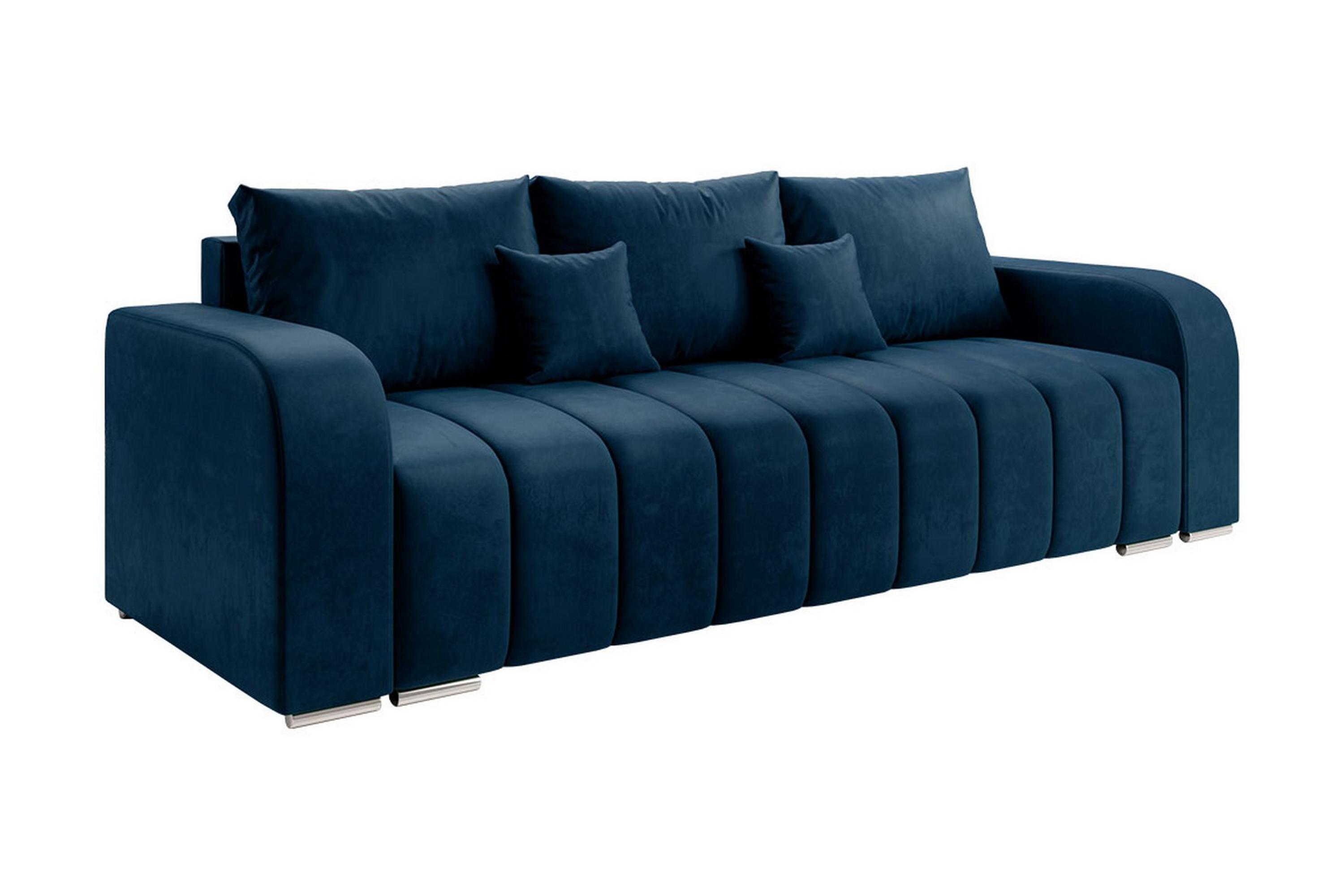 Picazo 4-sits Bäddsoffa Vänster Blå
