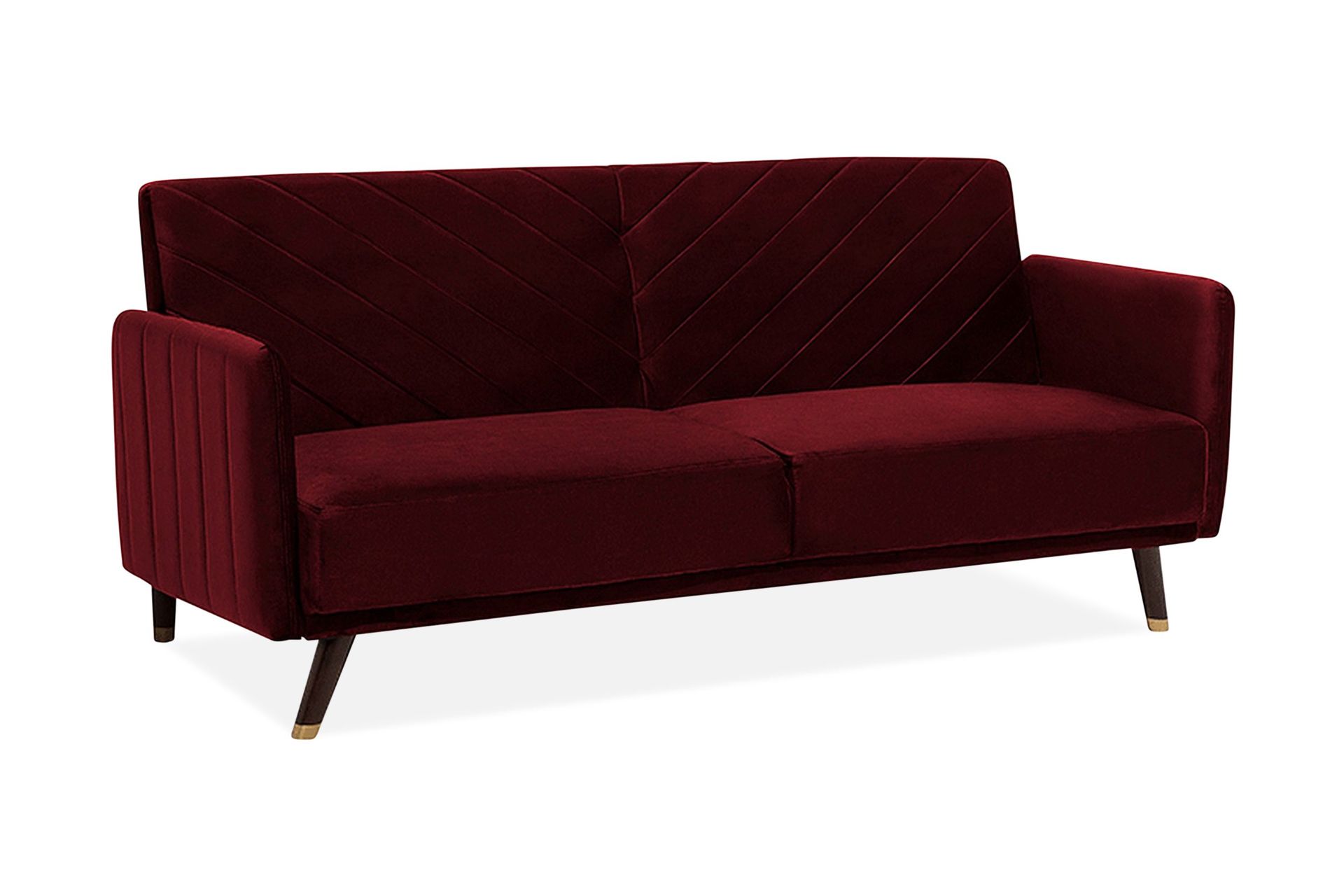Senja Bäddsoffa 200 cm - Röd